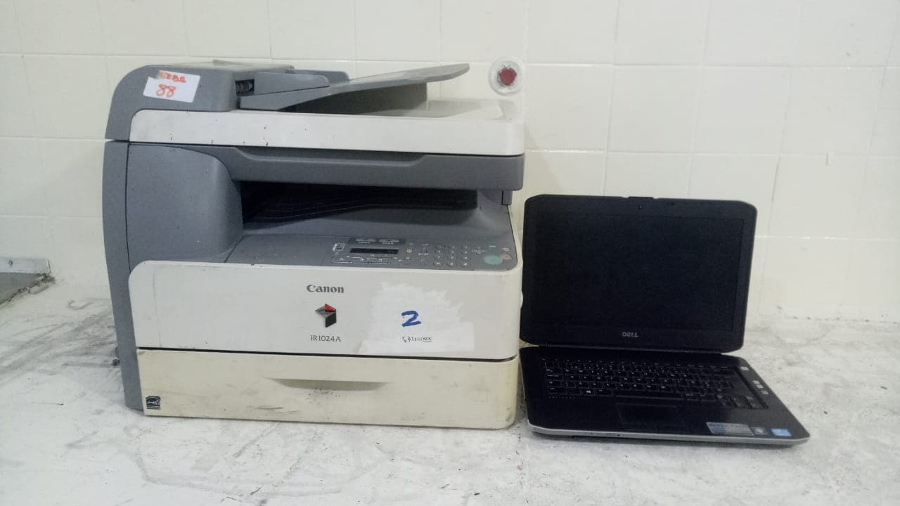 Portátil Dell Latitude E5430 e Impressora Canon iR1024A