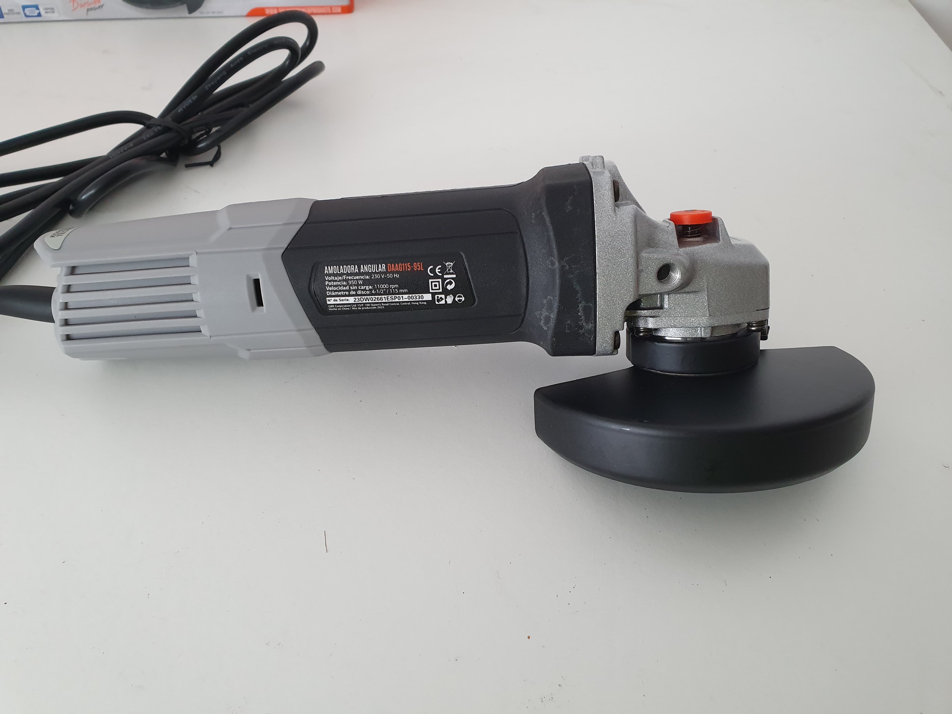 Rebarbadora (Amoladora) Angular Daewoo — imagem 7