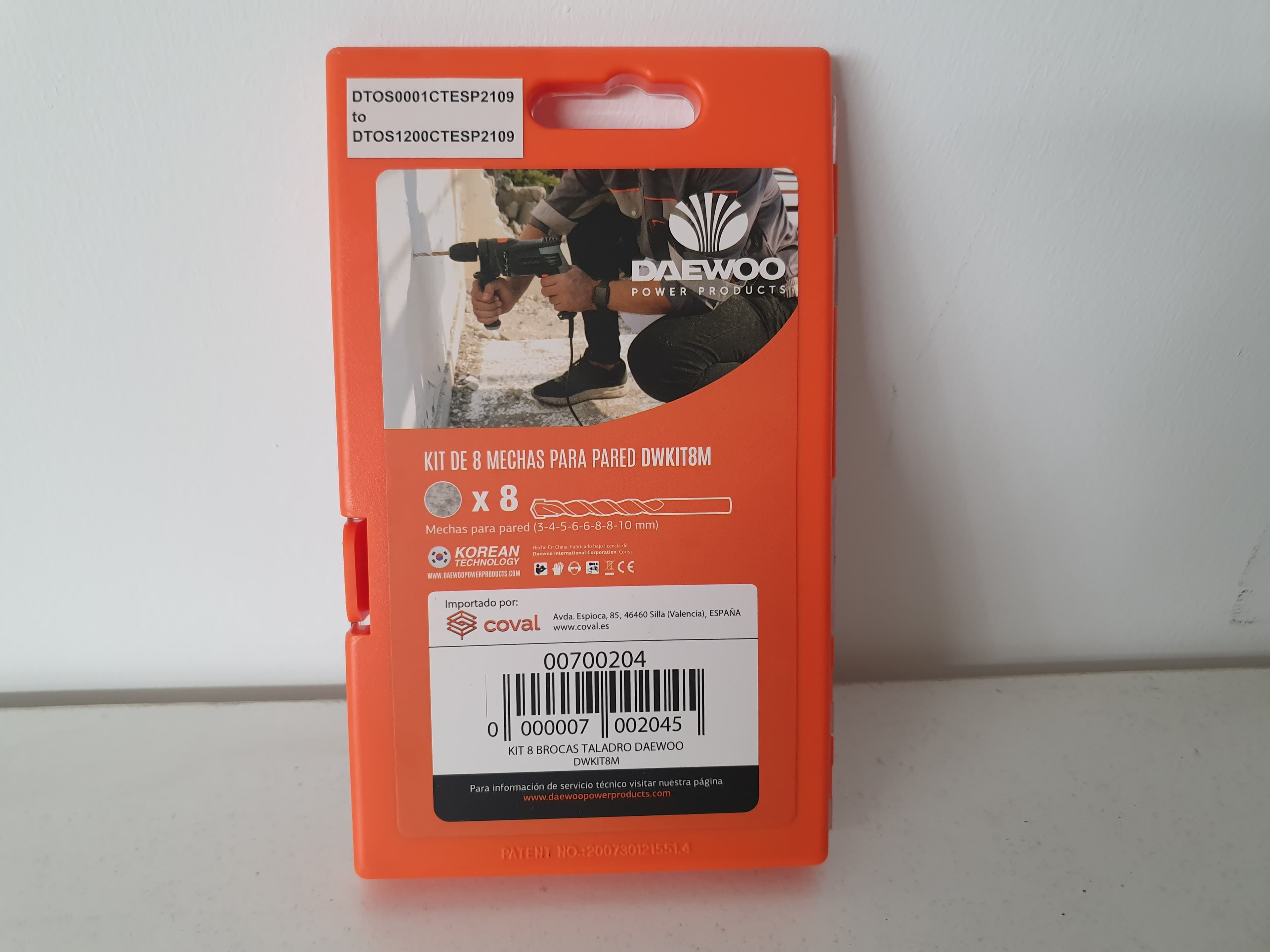 Kit 8 Brocas Daewoo — imagem 4