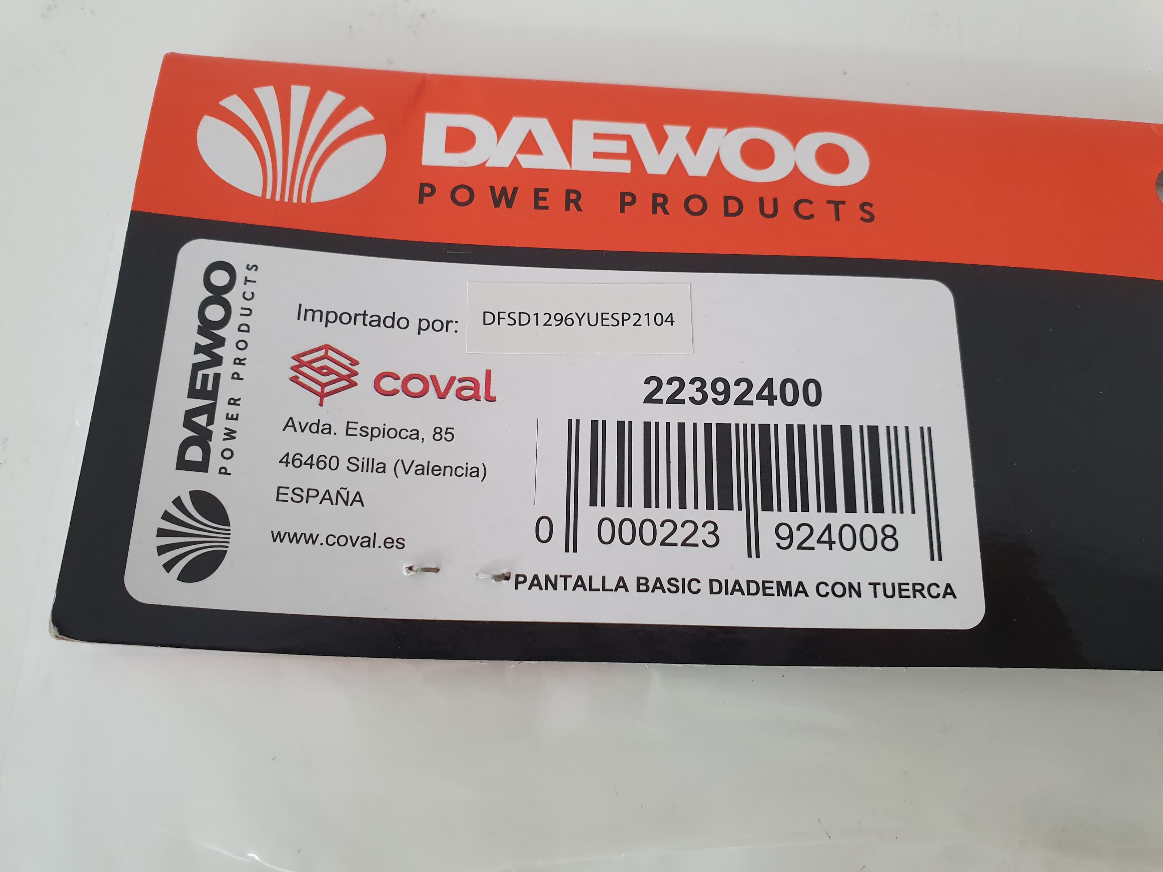 Visière avec protection DAEWOO — image 6