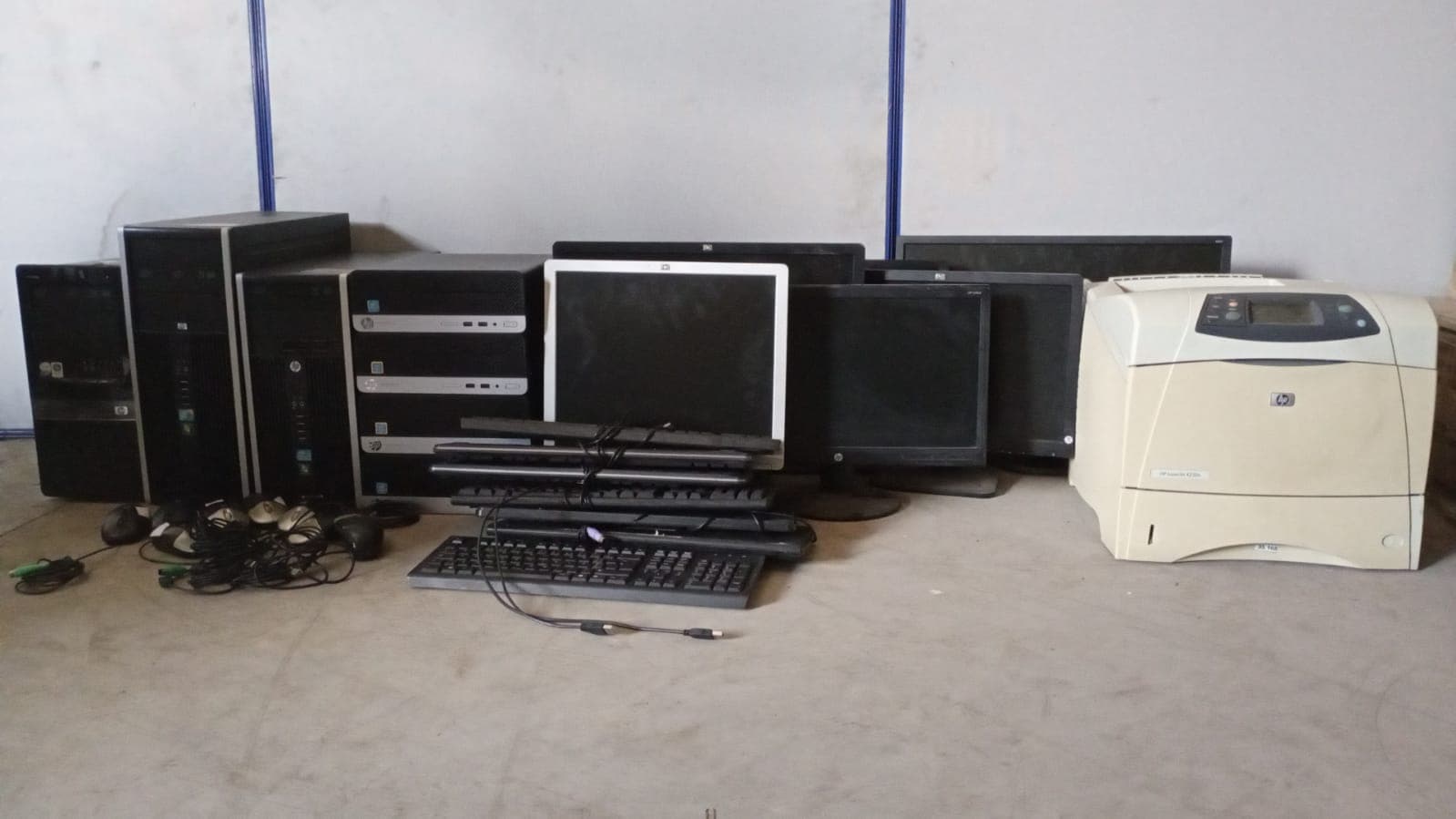 Computadores, Monitores, Impressora, teclados e mouse HP