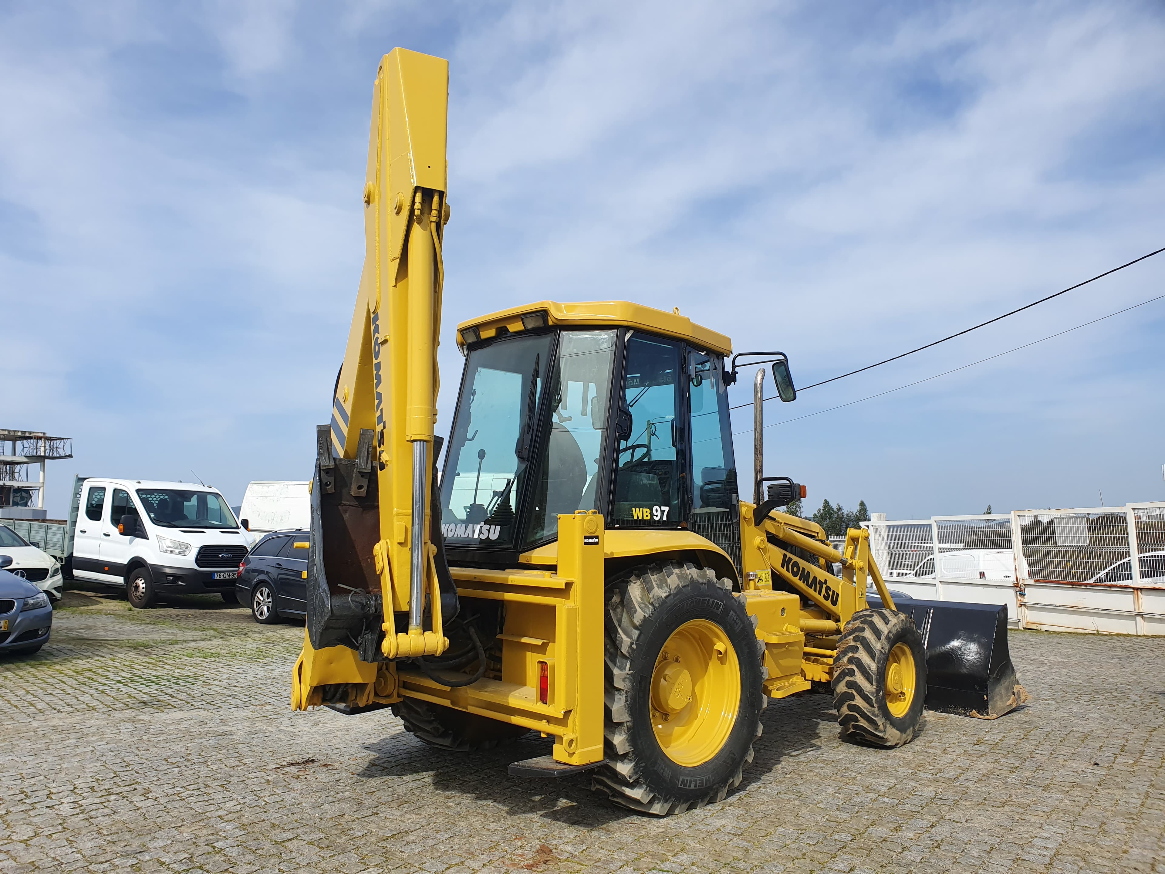 Retroescavadora Komatsu W97R — imagen 6