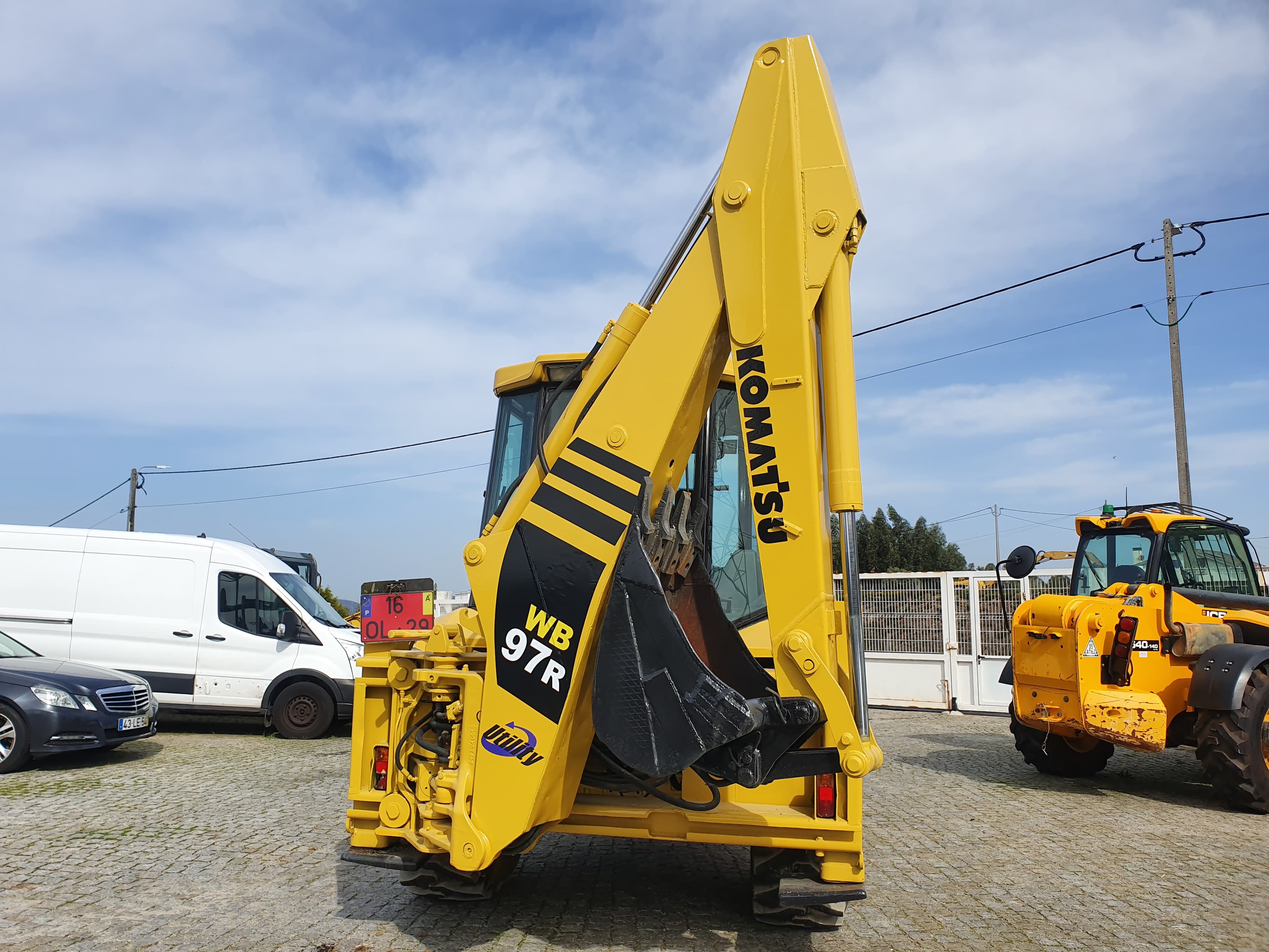 Retroescavadora Komatsu W97R — imagen 7