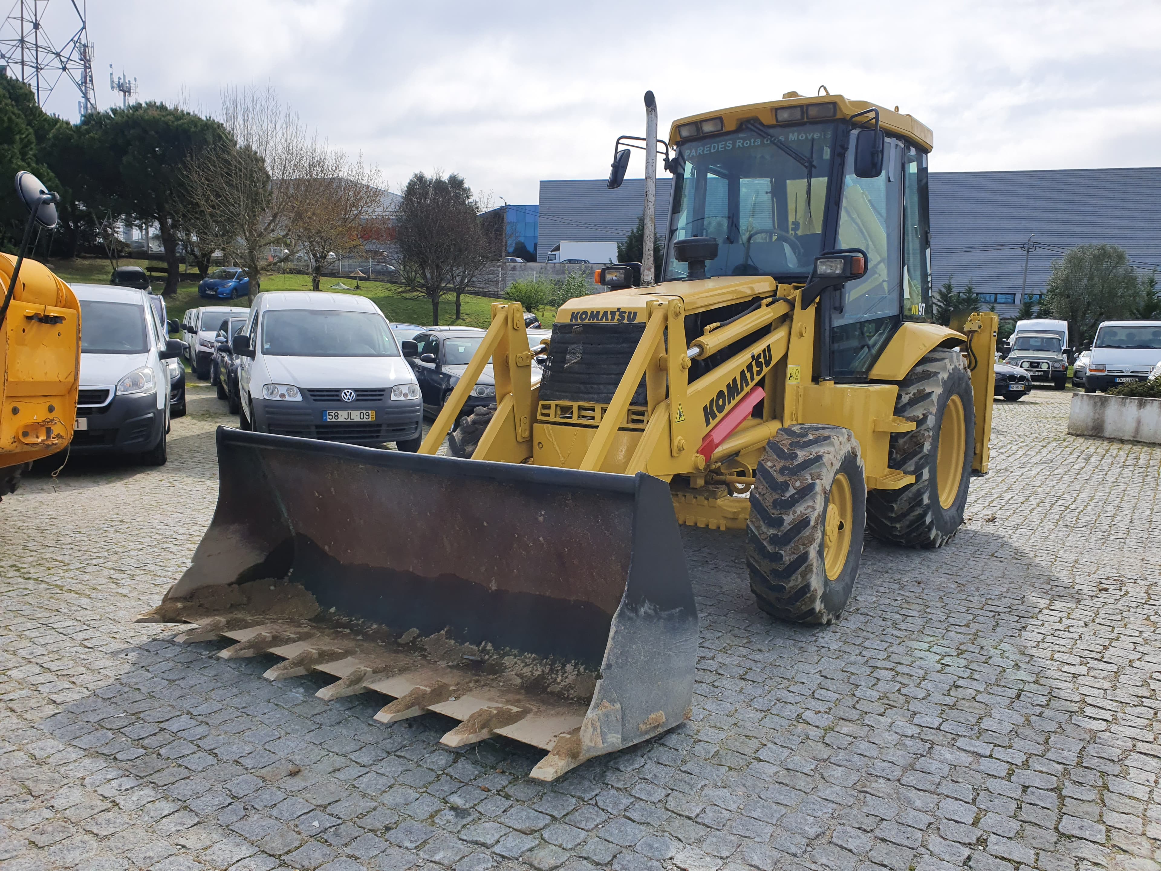 Retroescavadora Komatsu W97R — imagen 2