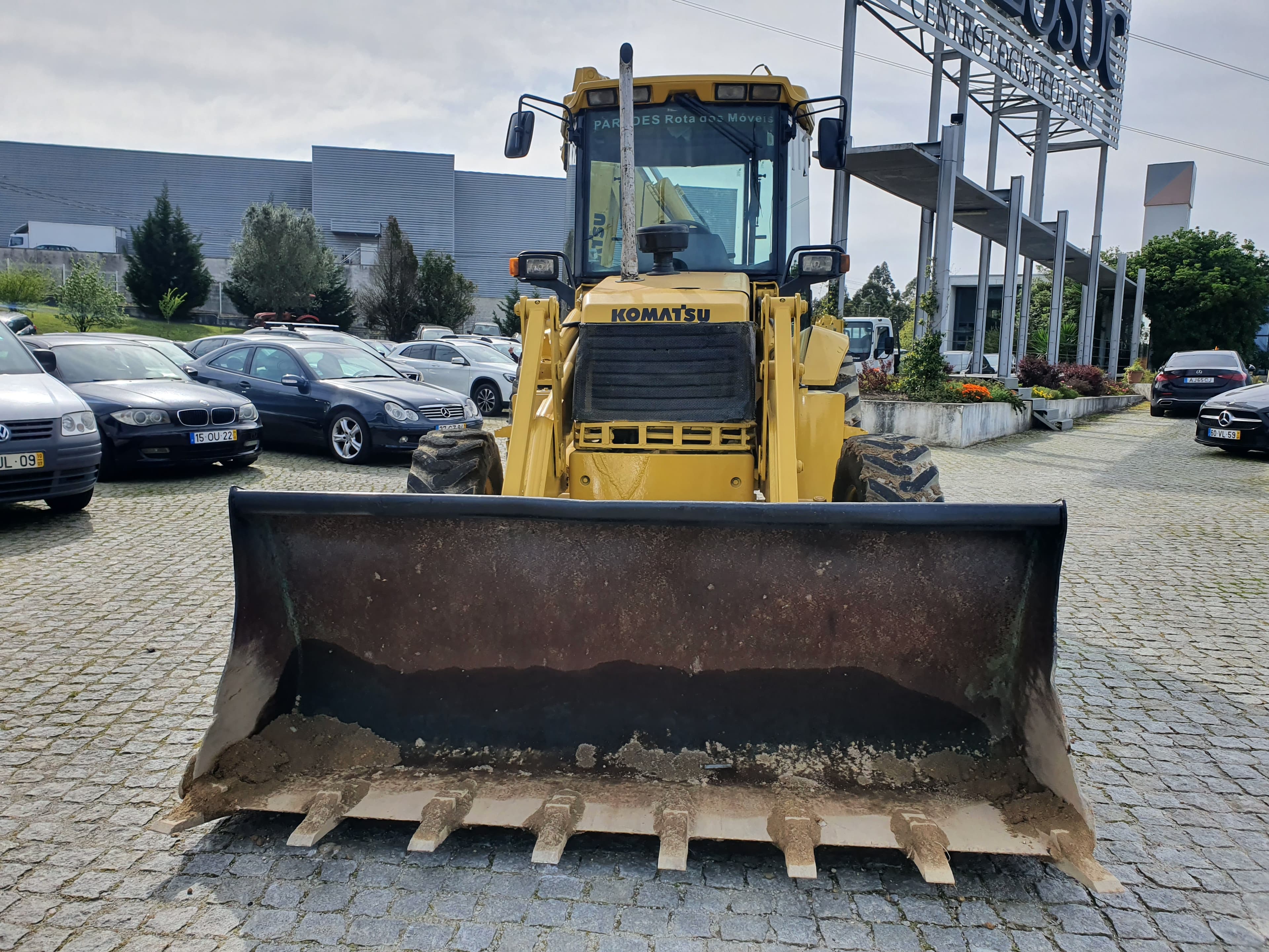 Retroescavadora Komatsu W97R — imagen 3
