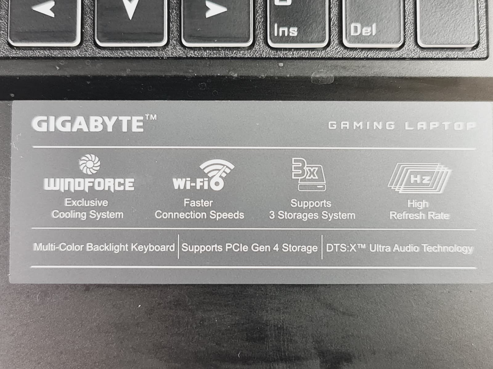 Portátil Gigabyte G7 GD Gaming — image 10
