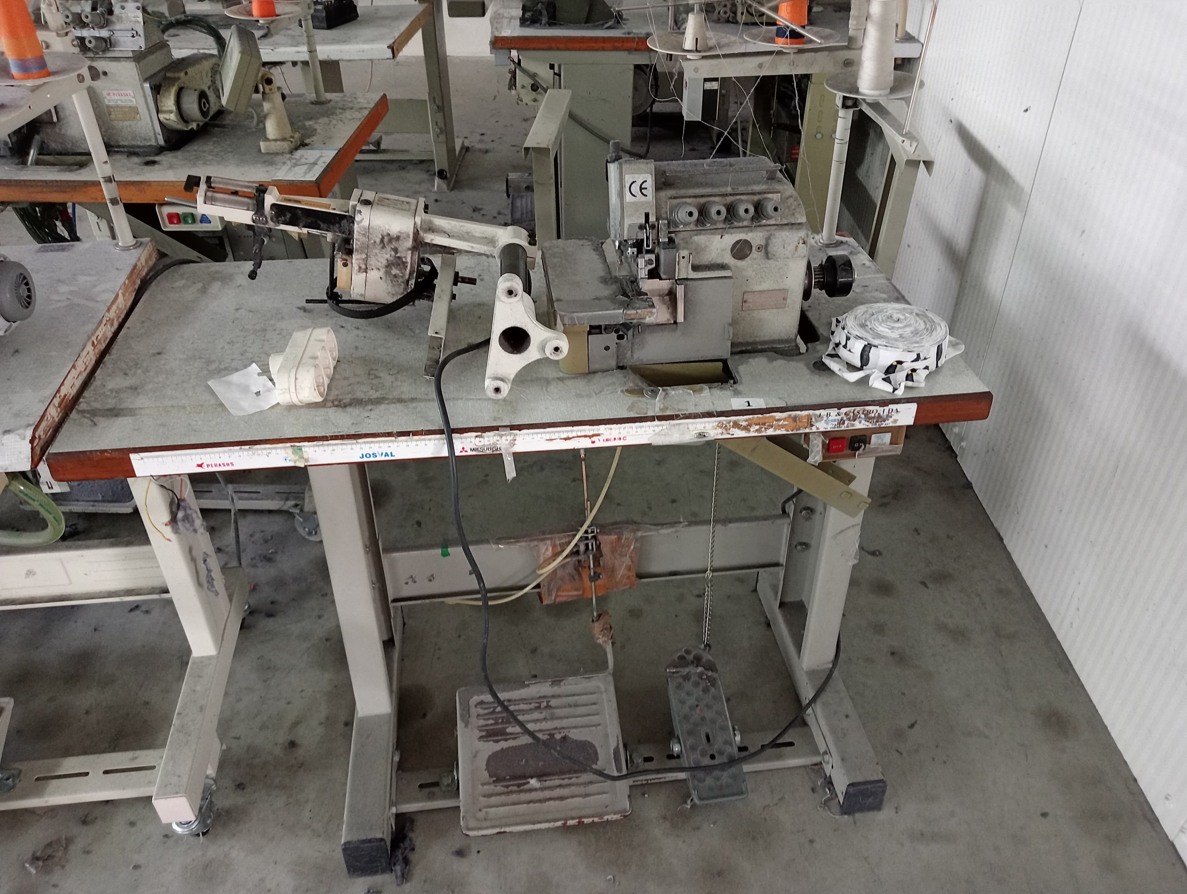 Equipos · Industria Textil