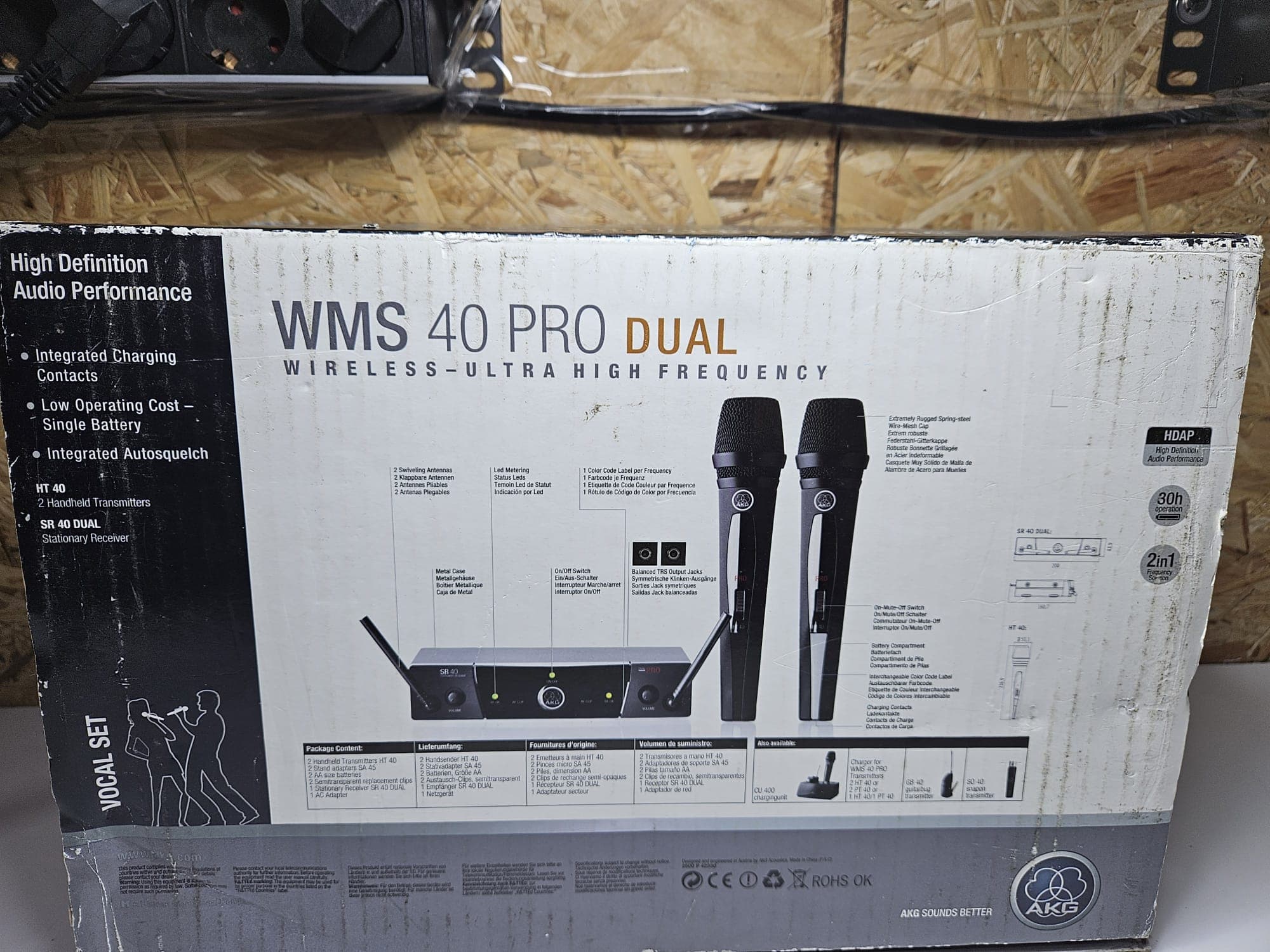 Microfones Sem Fio AKG — imagem 7