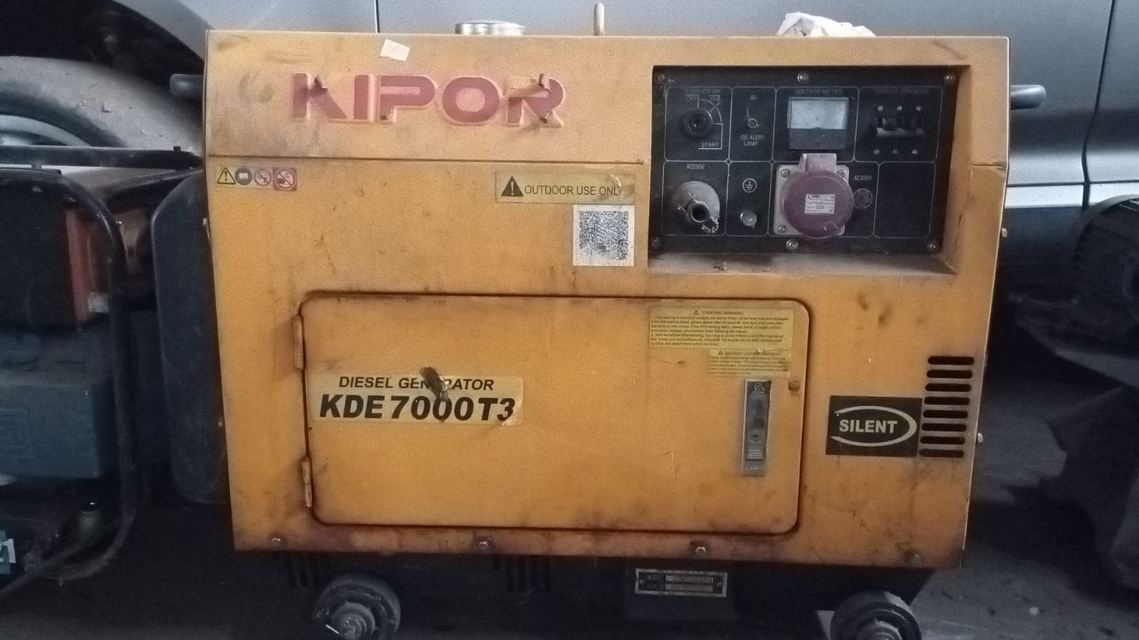 Gerador Kipor KDE 7000 T3 — imagen 3