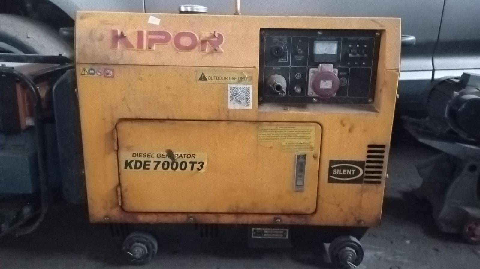 Gerador Kipor KDE 7000 T3