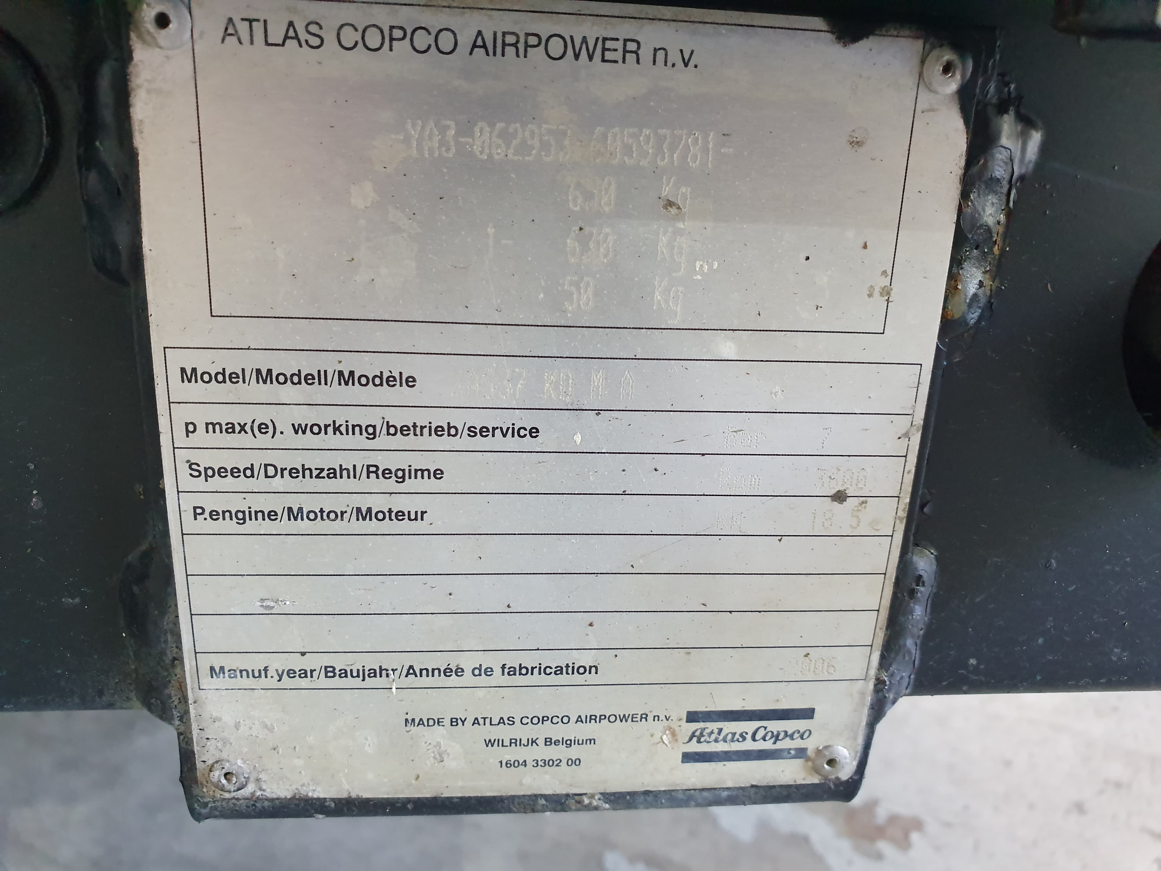 Compresseur Atlas Copco — image 9