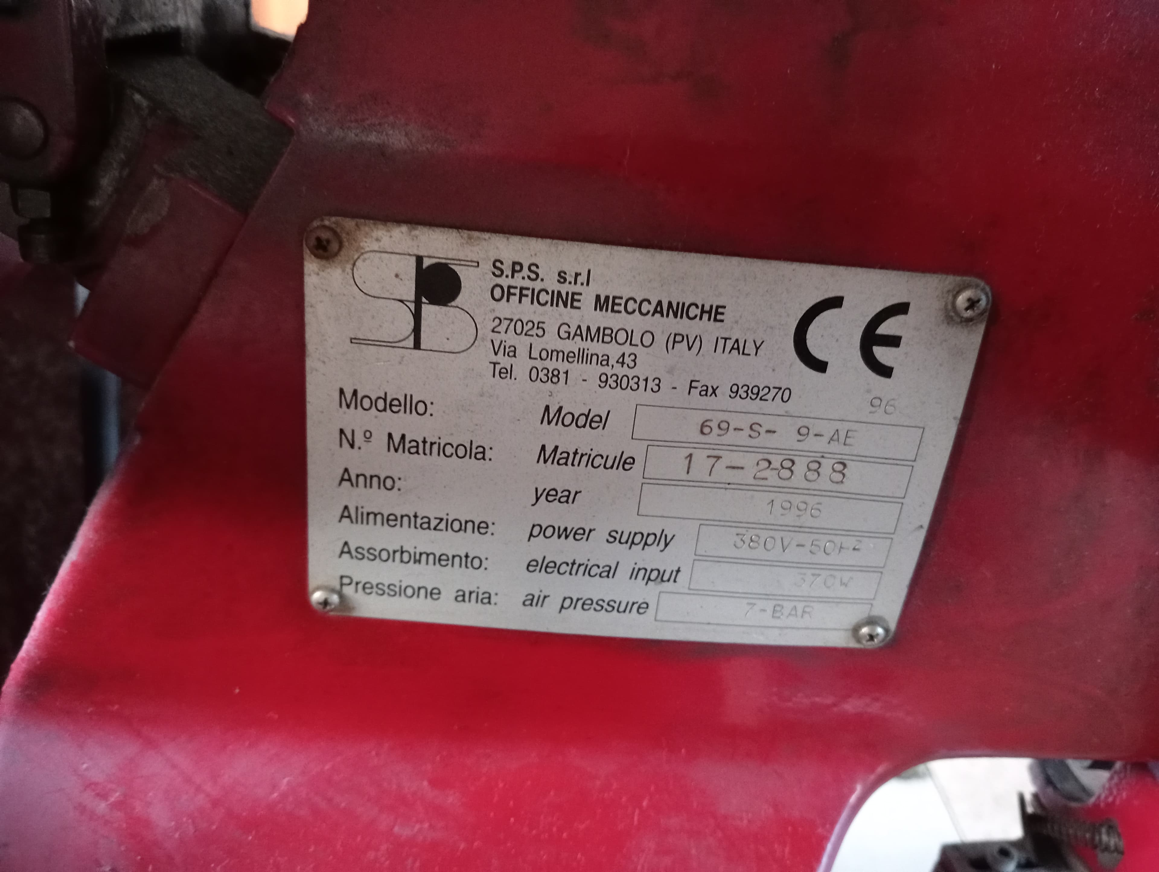 Máquina de dar cola · Máquina de ilhoses — imagem 7