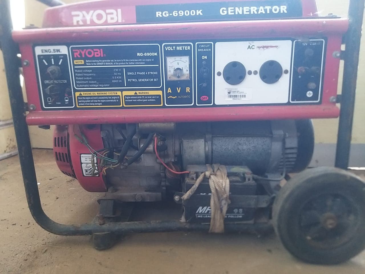 Gerador Ryobi — imagen 3