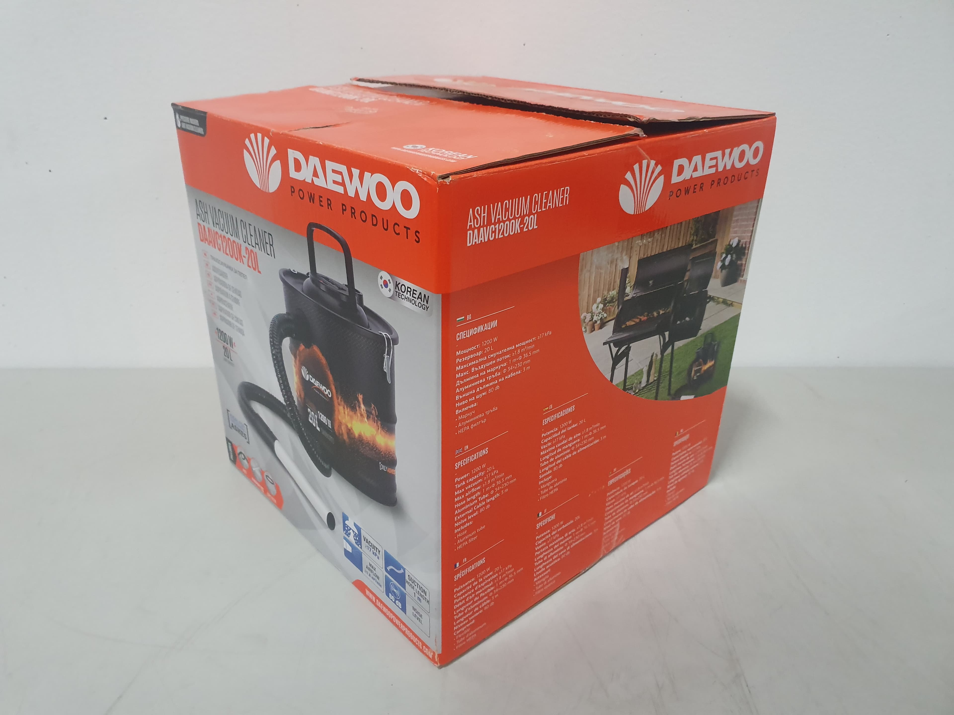 ASPIRADOR DE CENIZAS DAEWOO — imagen 5