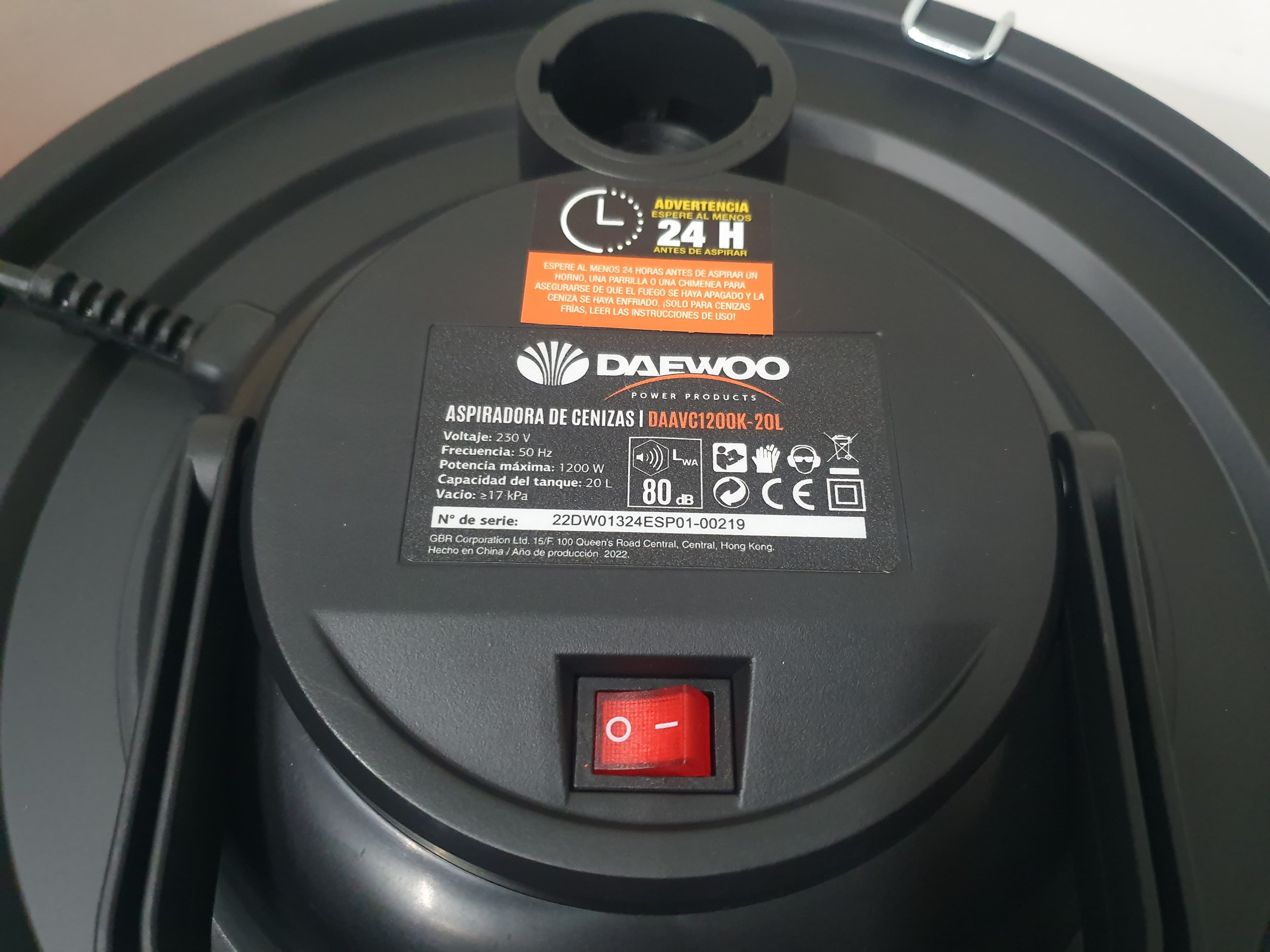 ASPIRADOR CINZAS DAEWOO — imagem 3