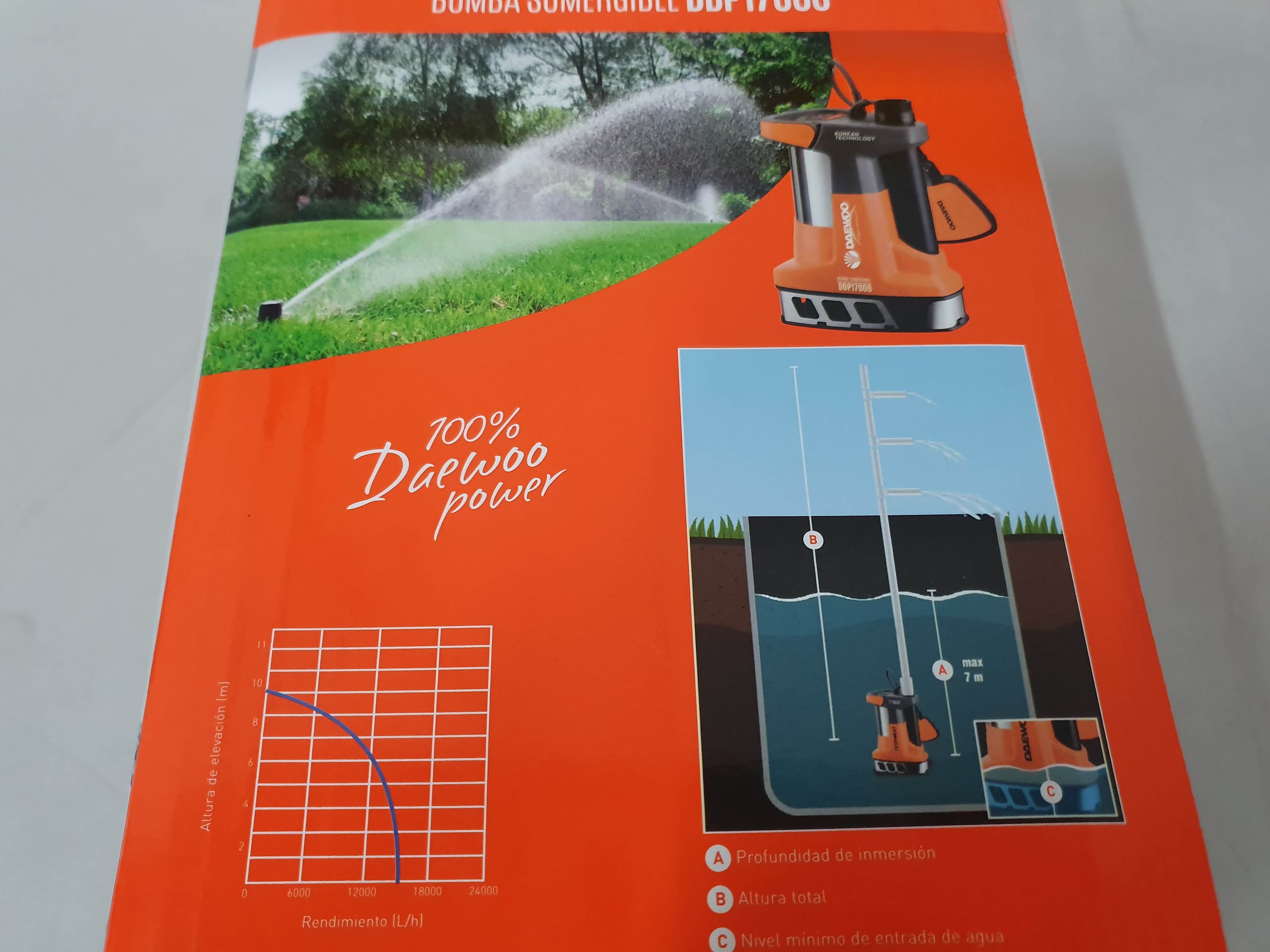 BOMBA SUMERGIBLE DAEWOO — imagen 4