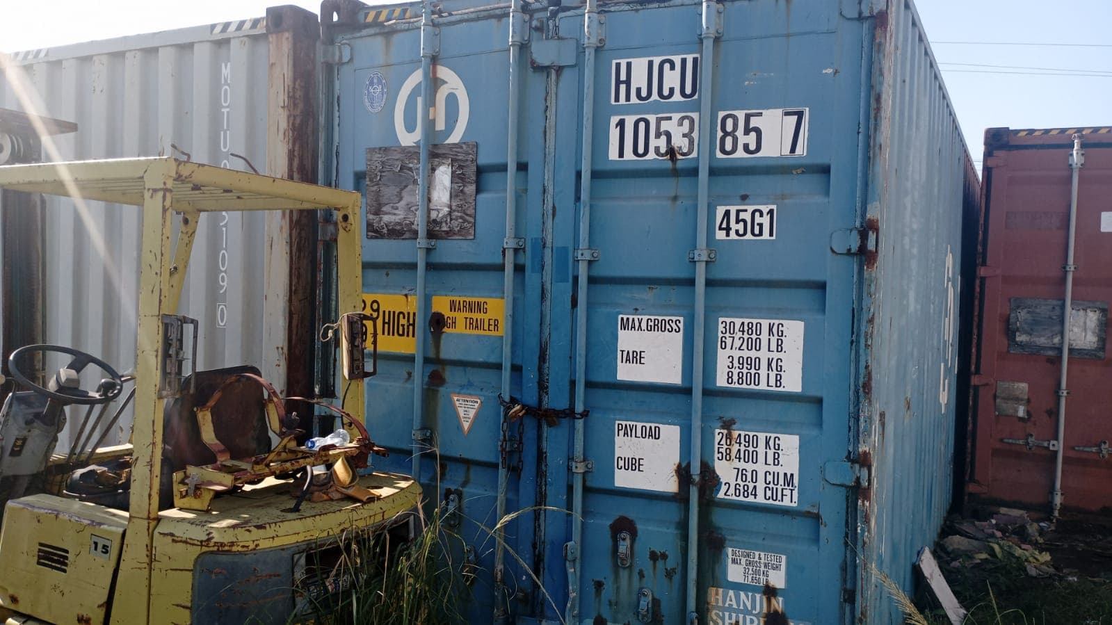 Contentor Hanjin — imagem 2