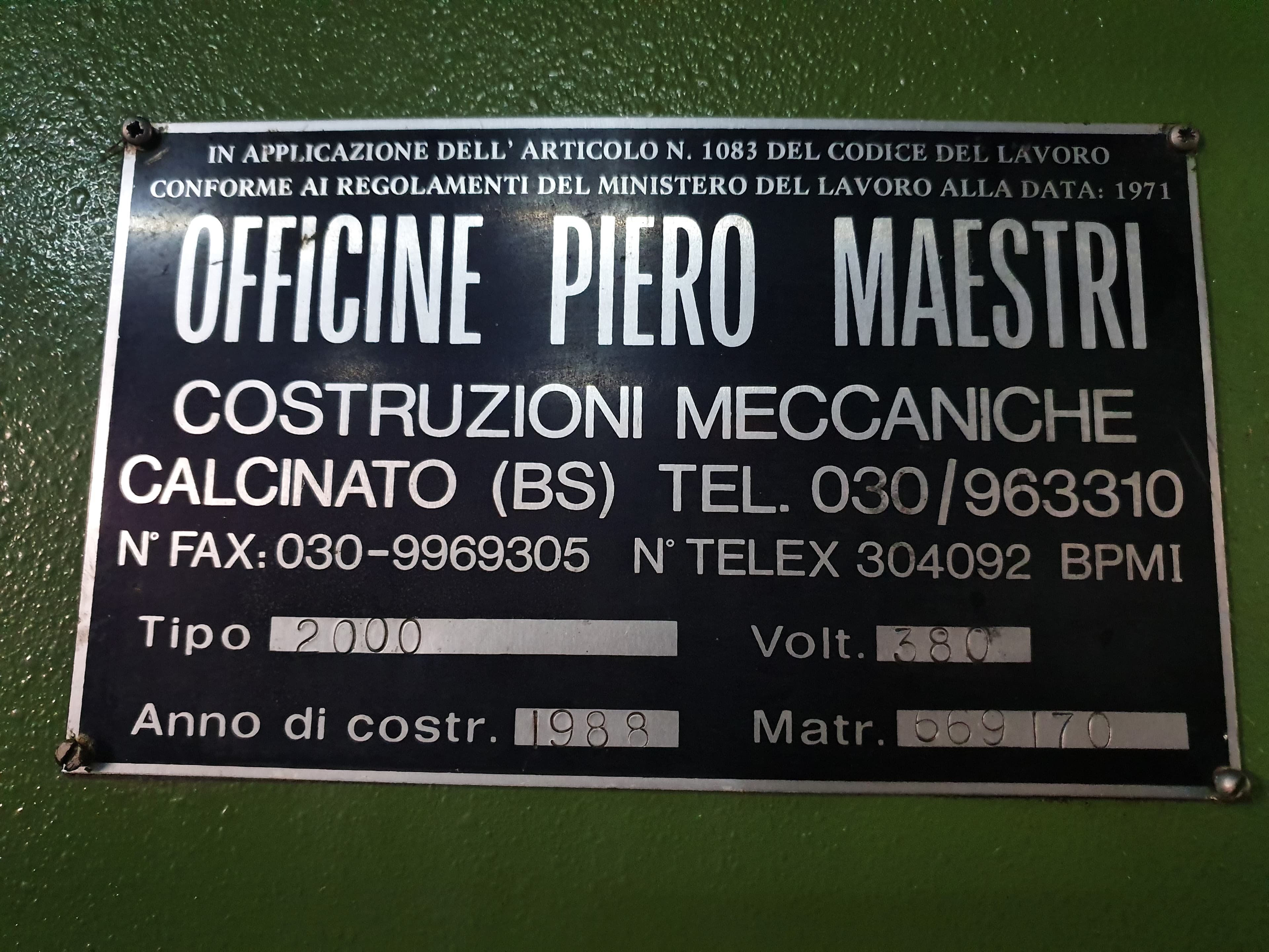 Prensa Ficep PVH · Forno Maestri — imagem 5
