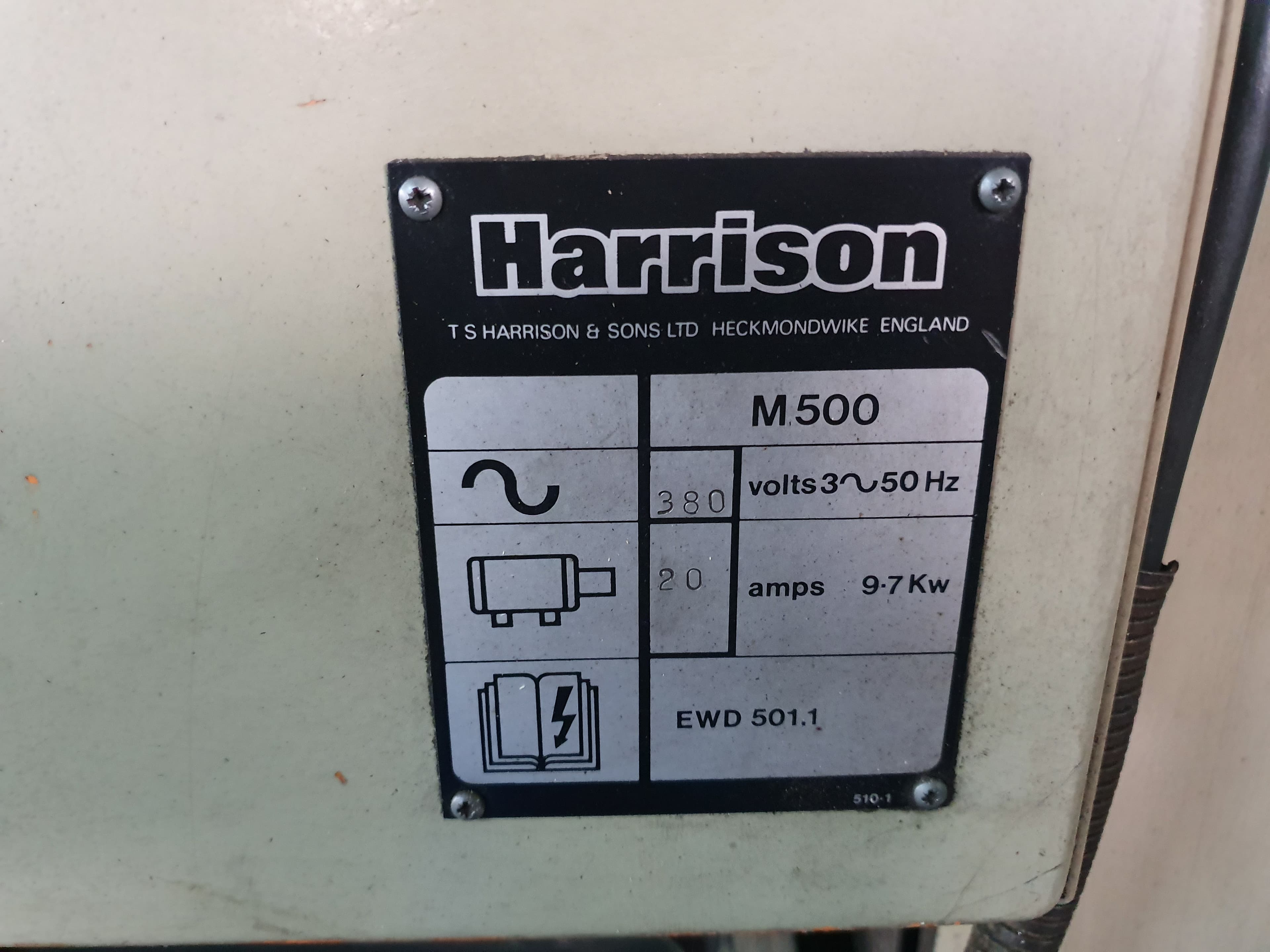Torno Harrison M500 — imagem 6