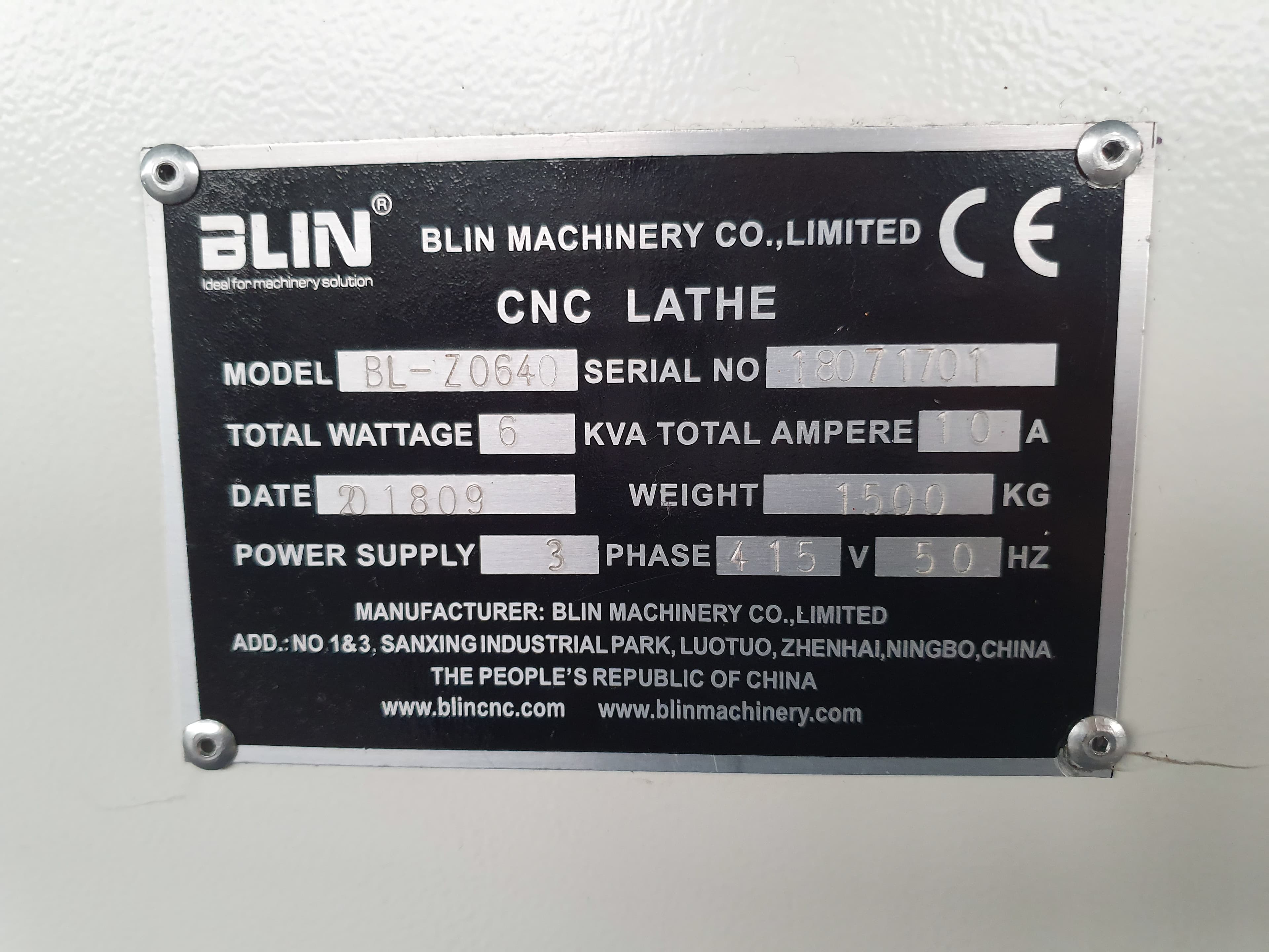 Torno Blin BL-Z0640 — imagen 6