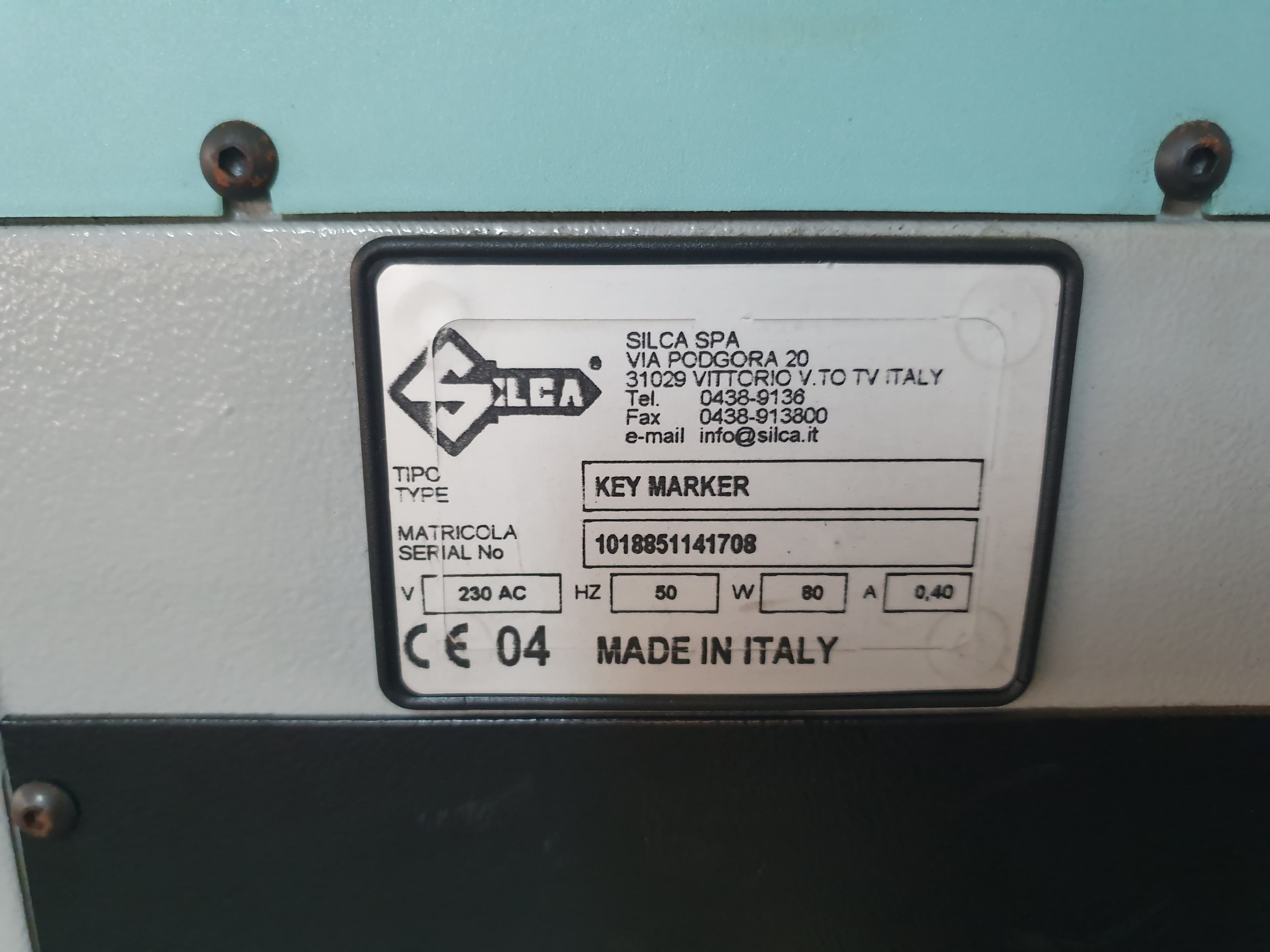 Máquina Gravação Silka Key Marker 2000 — image 5