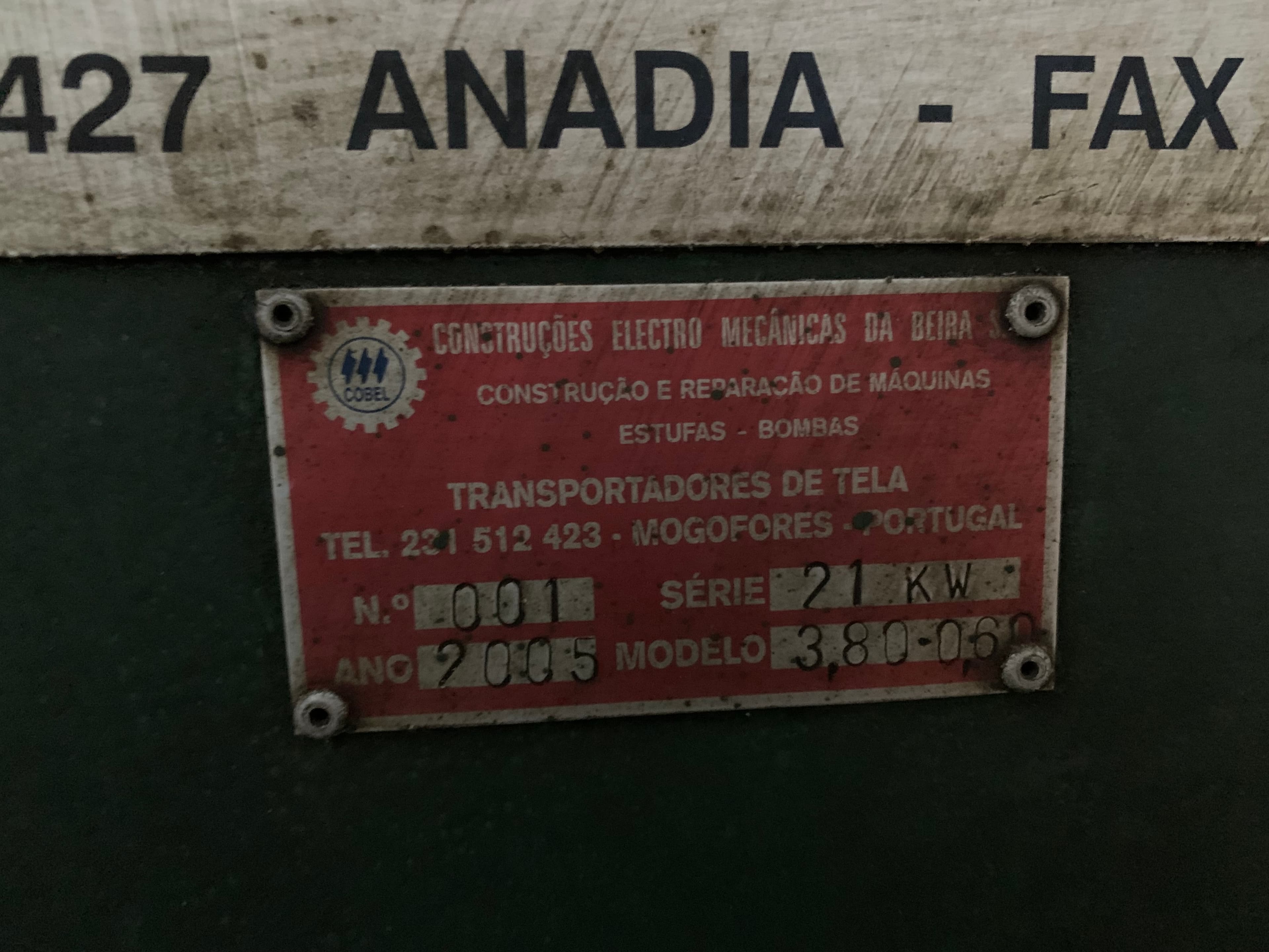 Máquina de Secar Cobel 380-060 — imagen 6