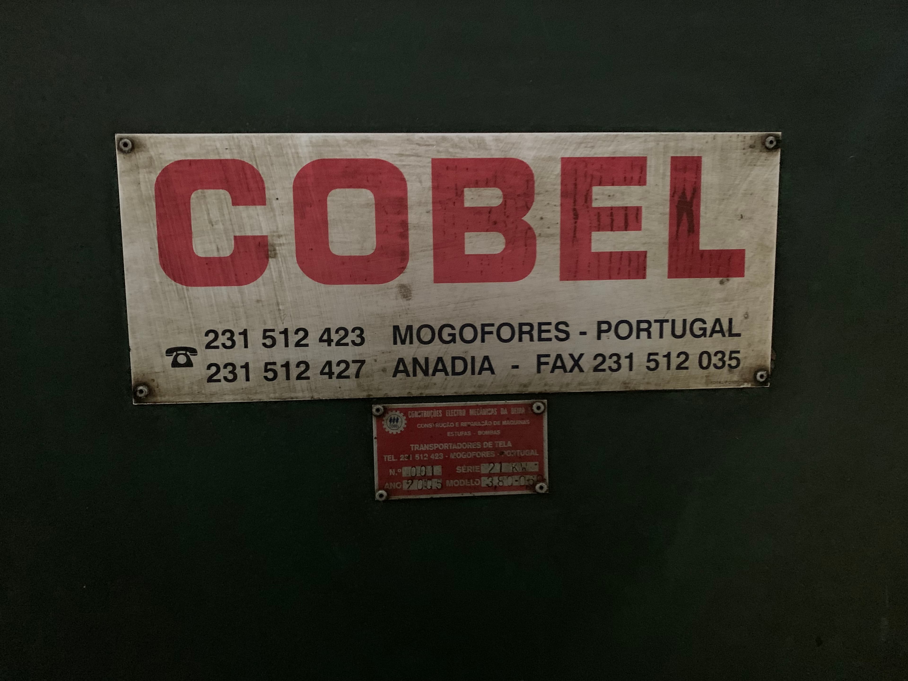 Máquina de Secar Cobel 380-060 — imagen 5