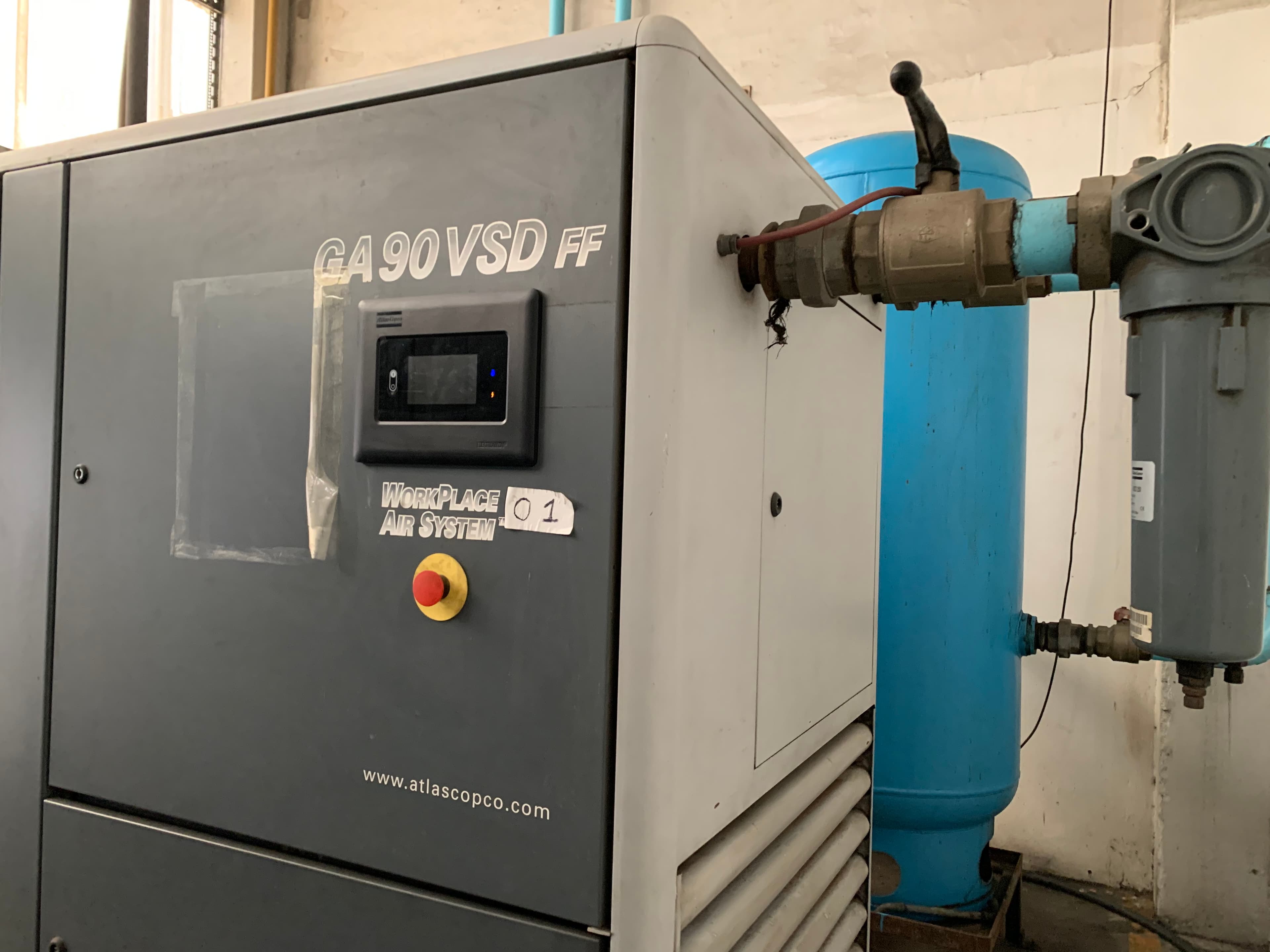 Compressor Atlas Copco GA9VSD FF — imagem 3