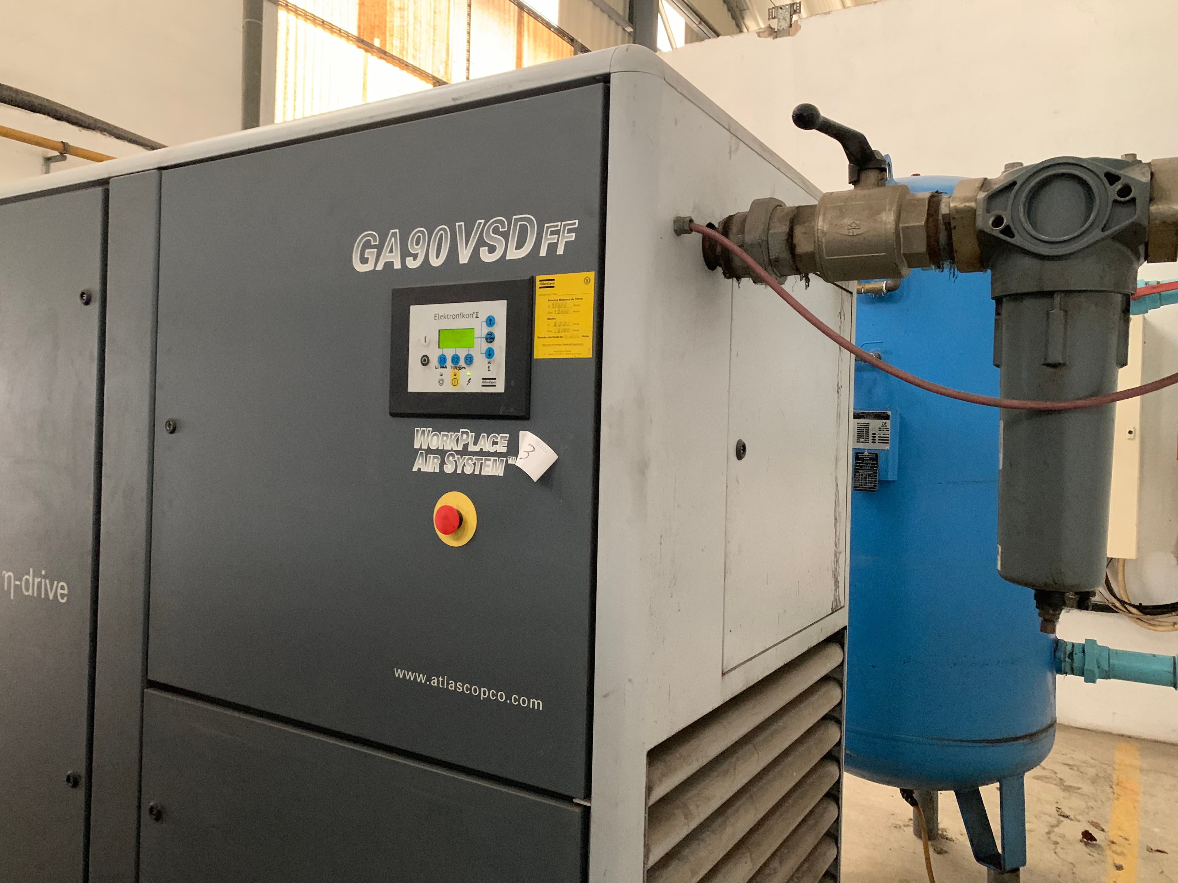 Compressor Atlas Copco GA9VSD FF — imagem 3