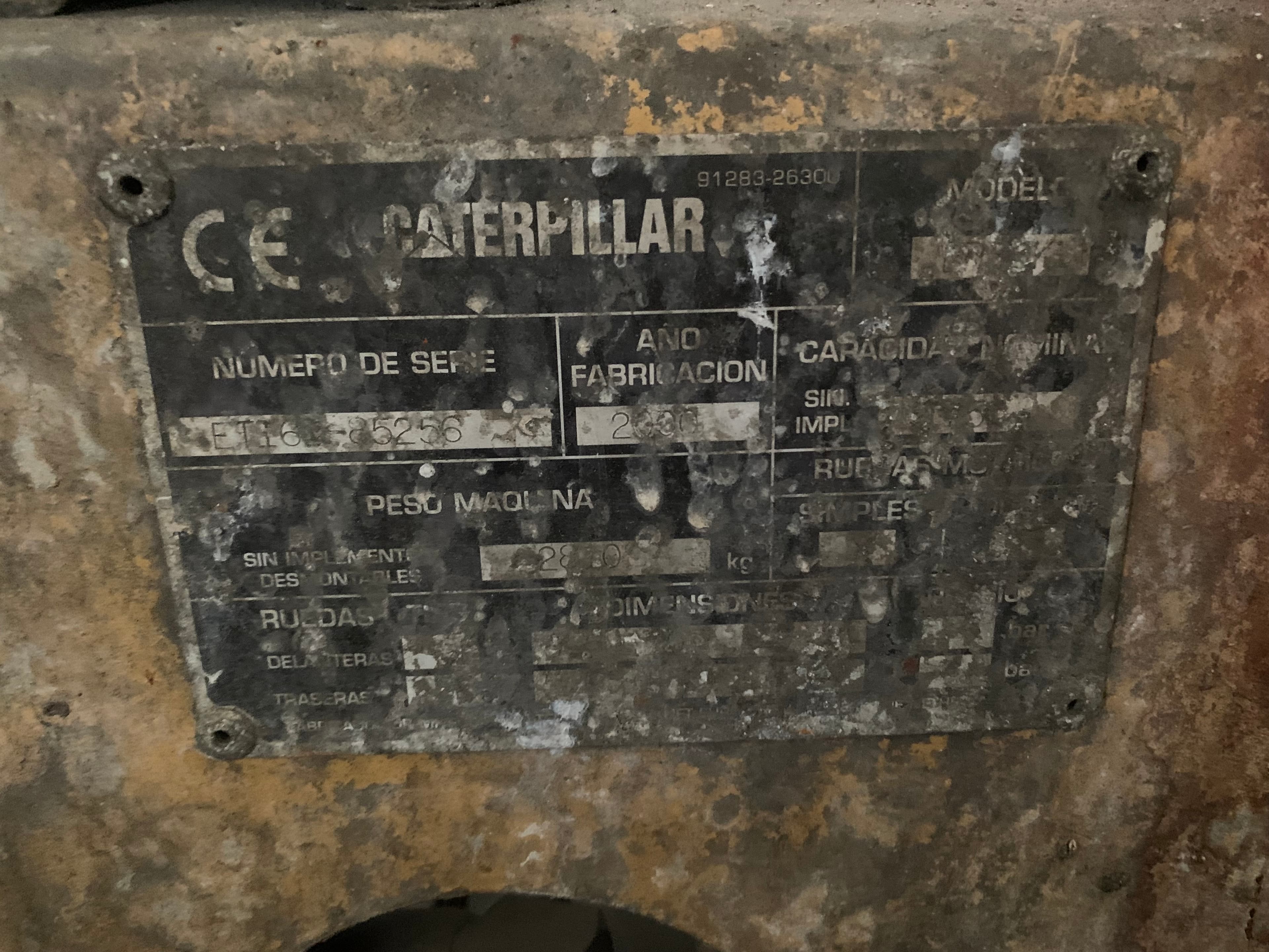 Empilhador Caterpillar 18 — imagen 10