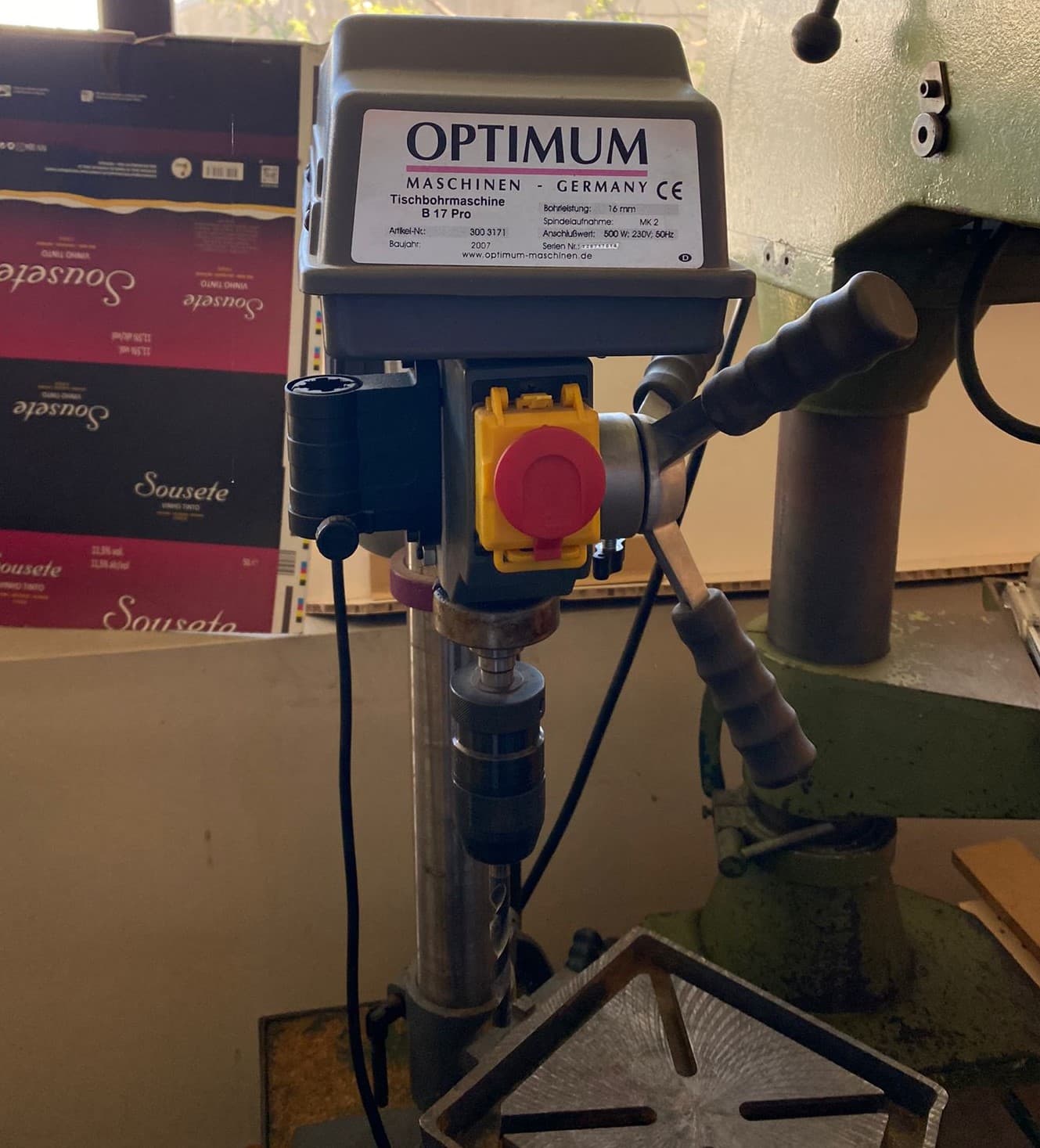 Máquina Furar Optimum — imagem 2
