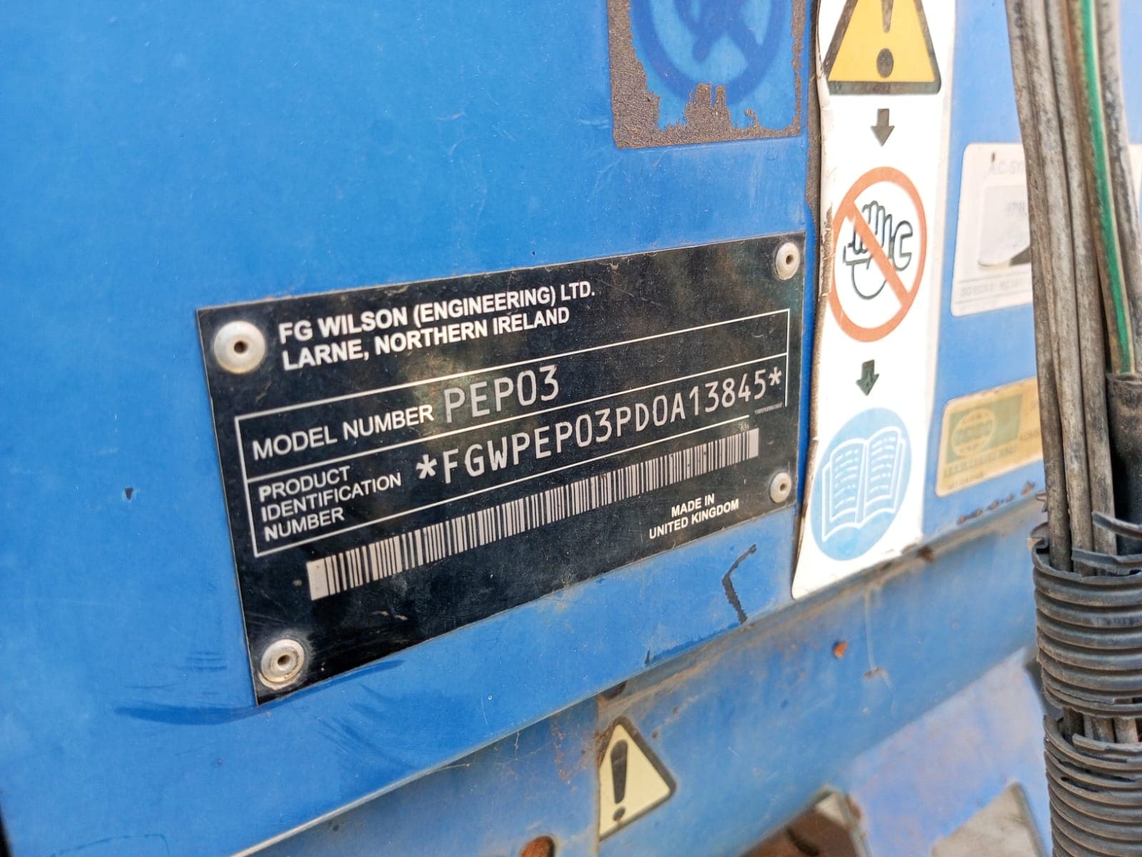 Gerador FG WILSON PEP03 — imagem 2
