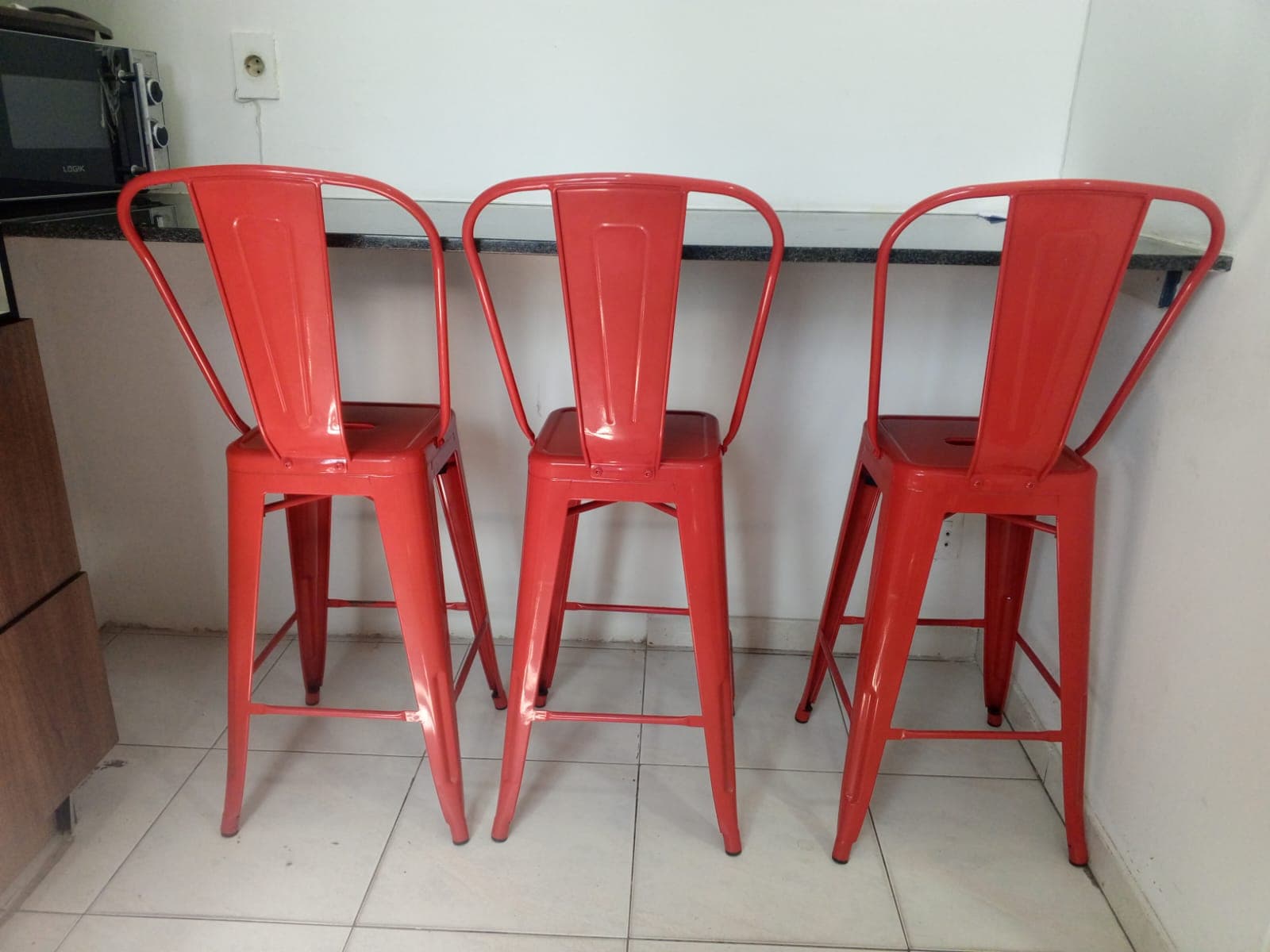 Cadeiras metálicas — imagem 2