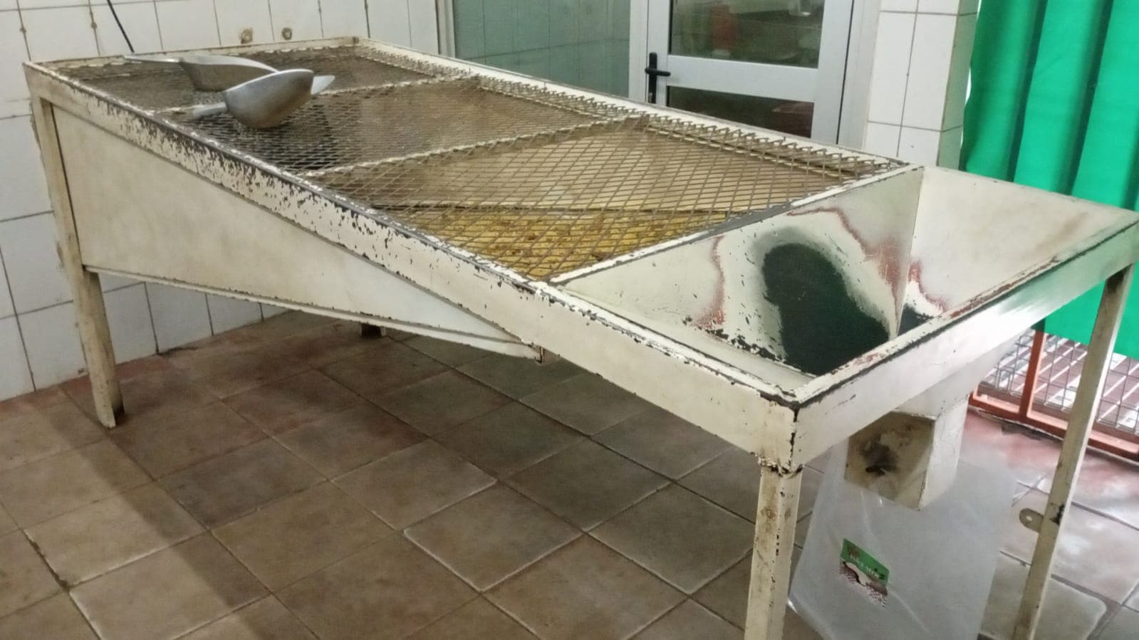 Mesa de arrefecimento