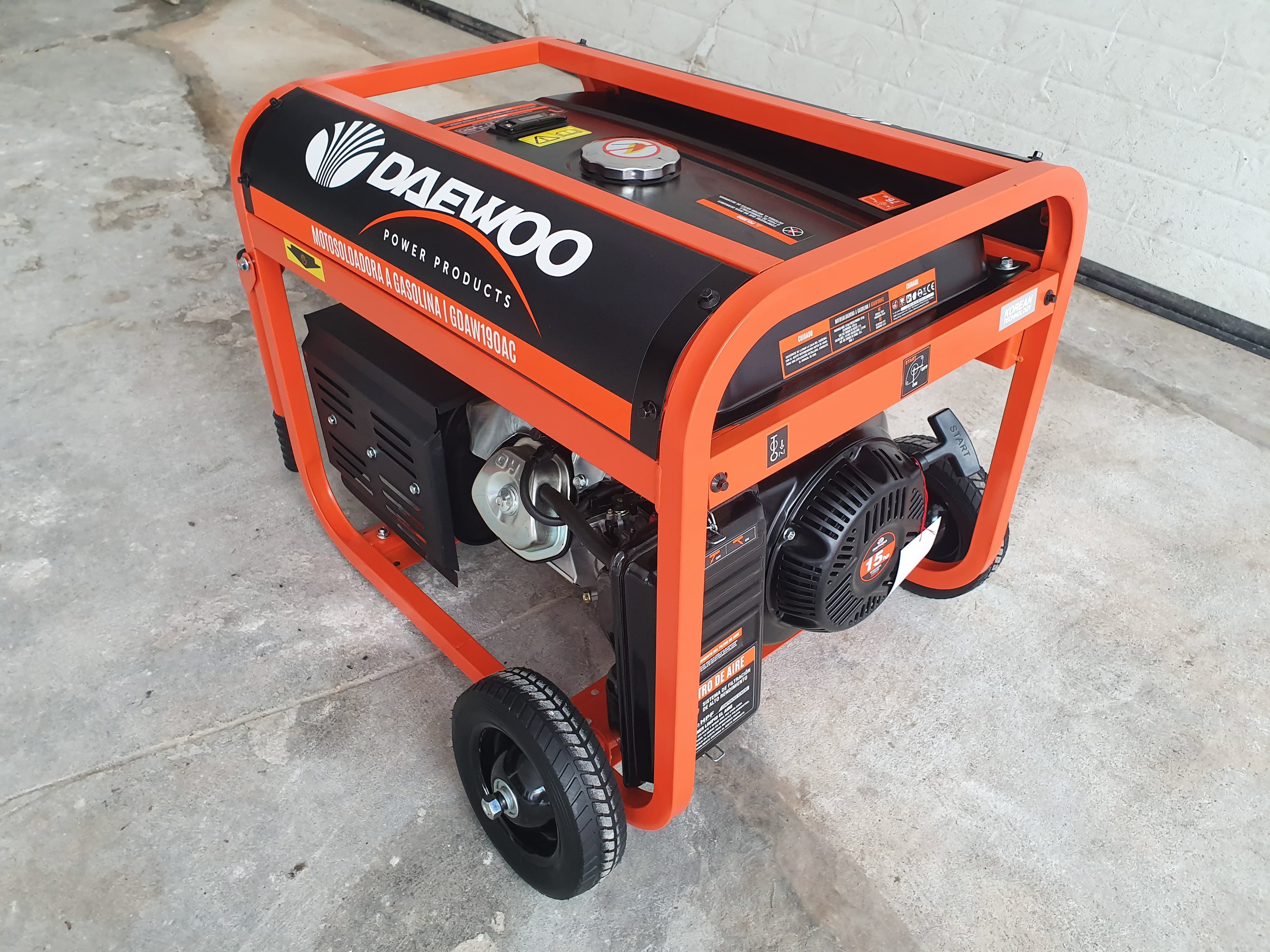 MOTO SOLDADOR GASOLINA DAEWOO — imagem 2