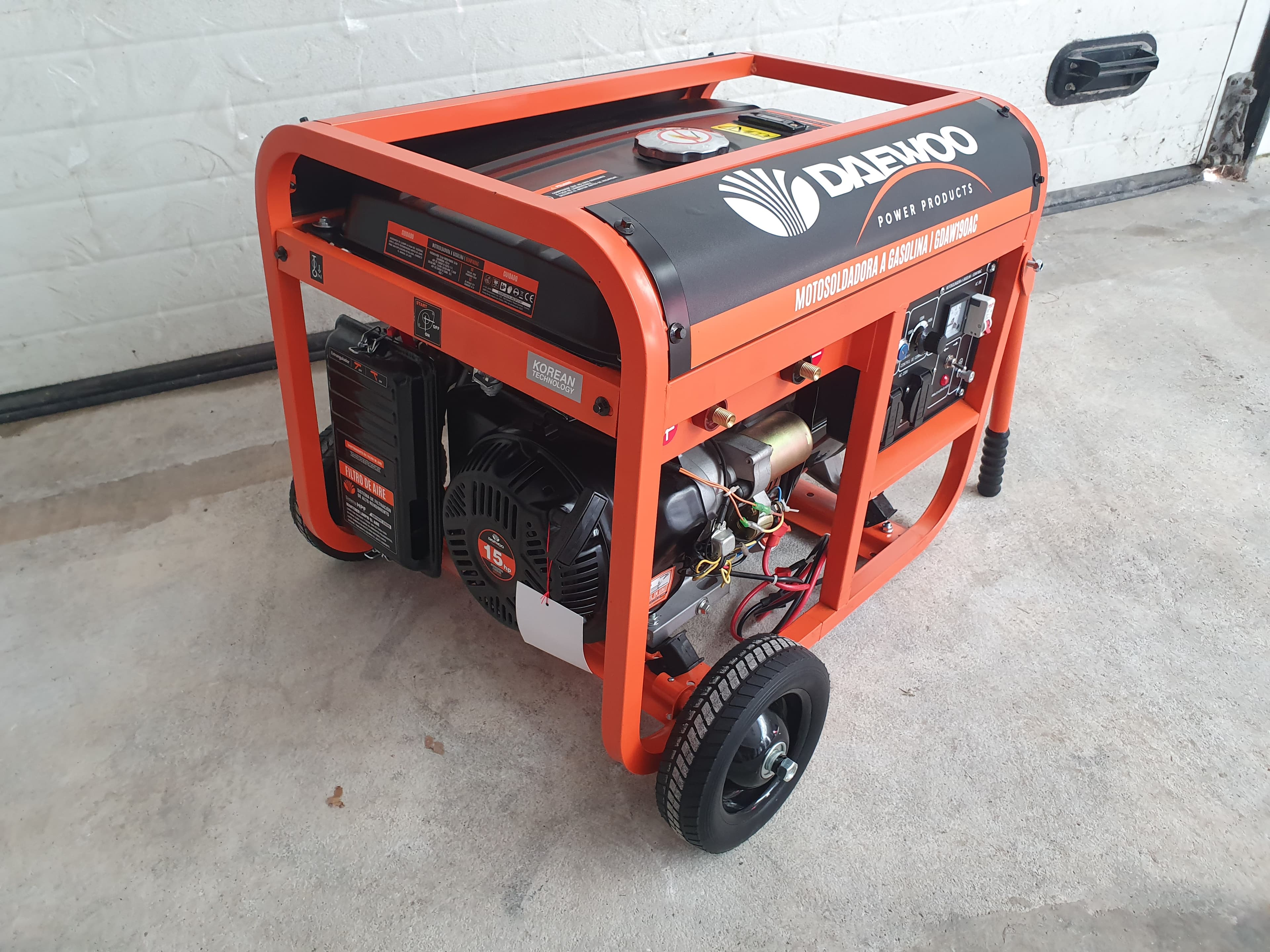 MOTO SOLDADOR GASOLINA DAEWOO — imagem 4