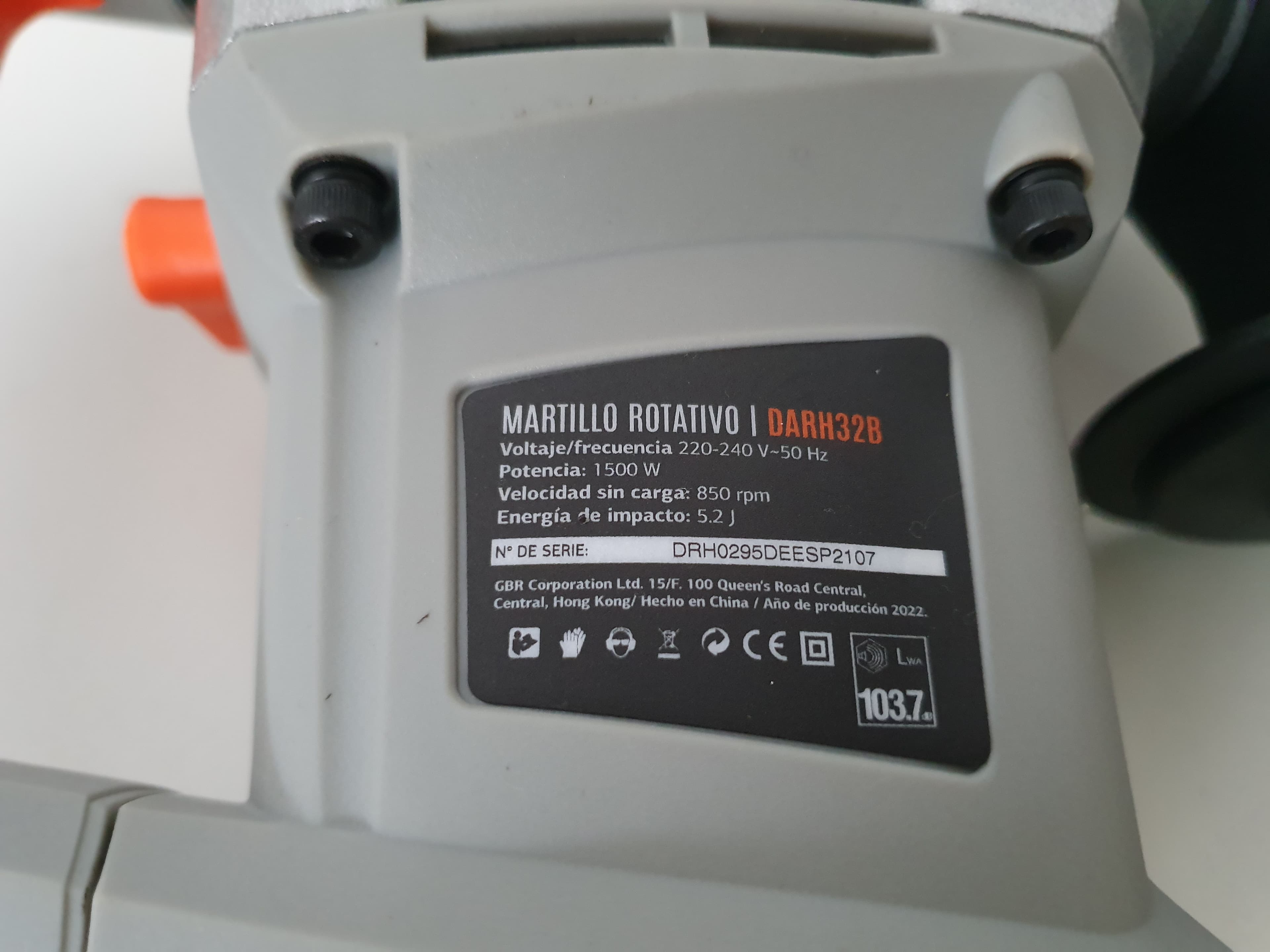 MARTELO ROTATIVO DAEWOO — imagem 5