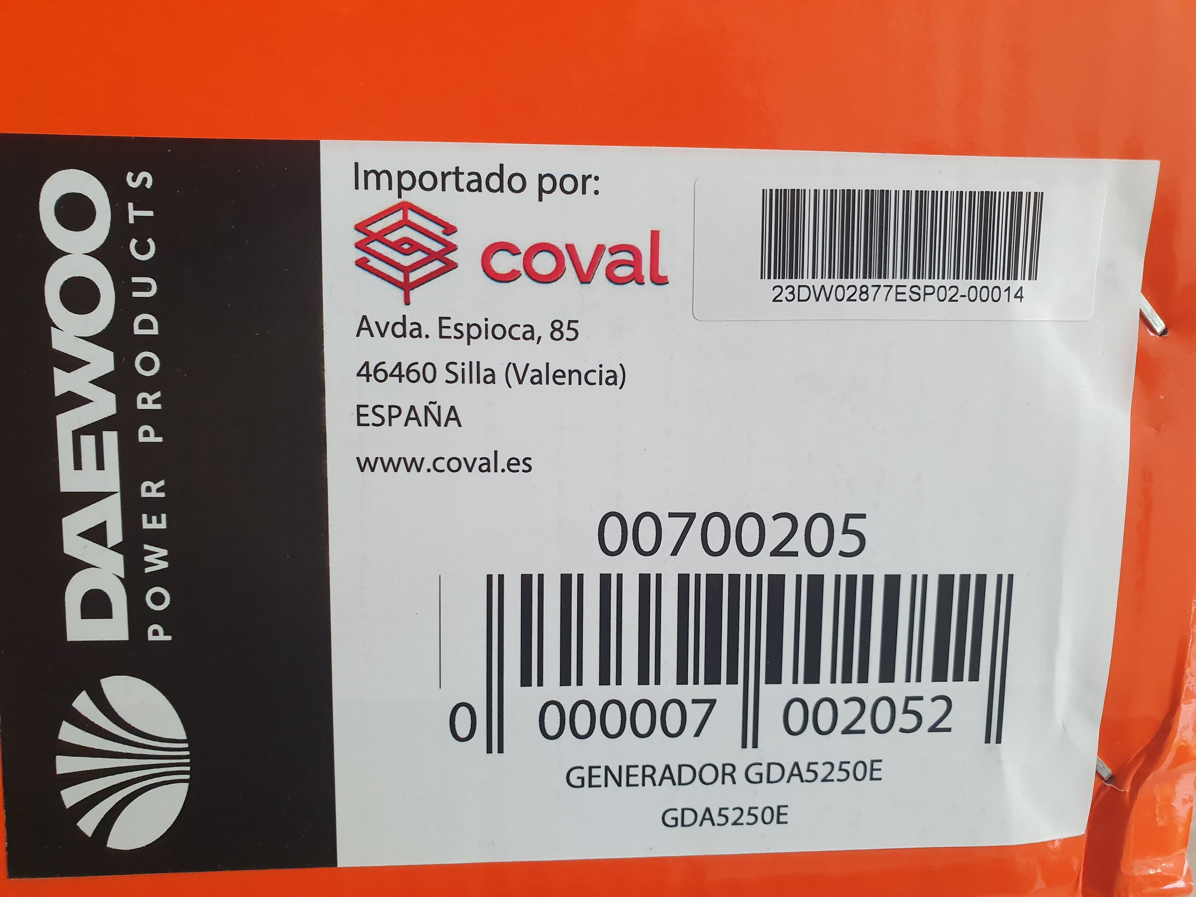 GERADOR DAEWOO — imagem 6