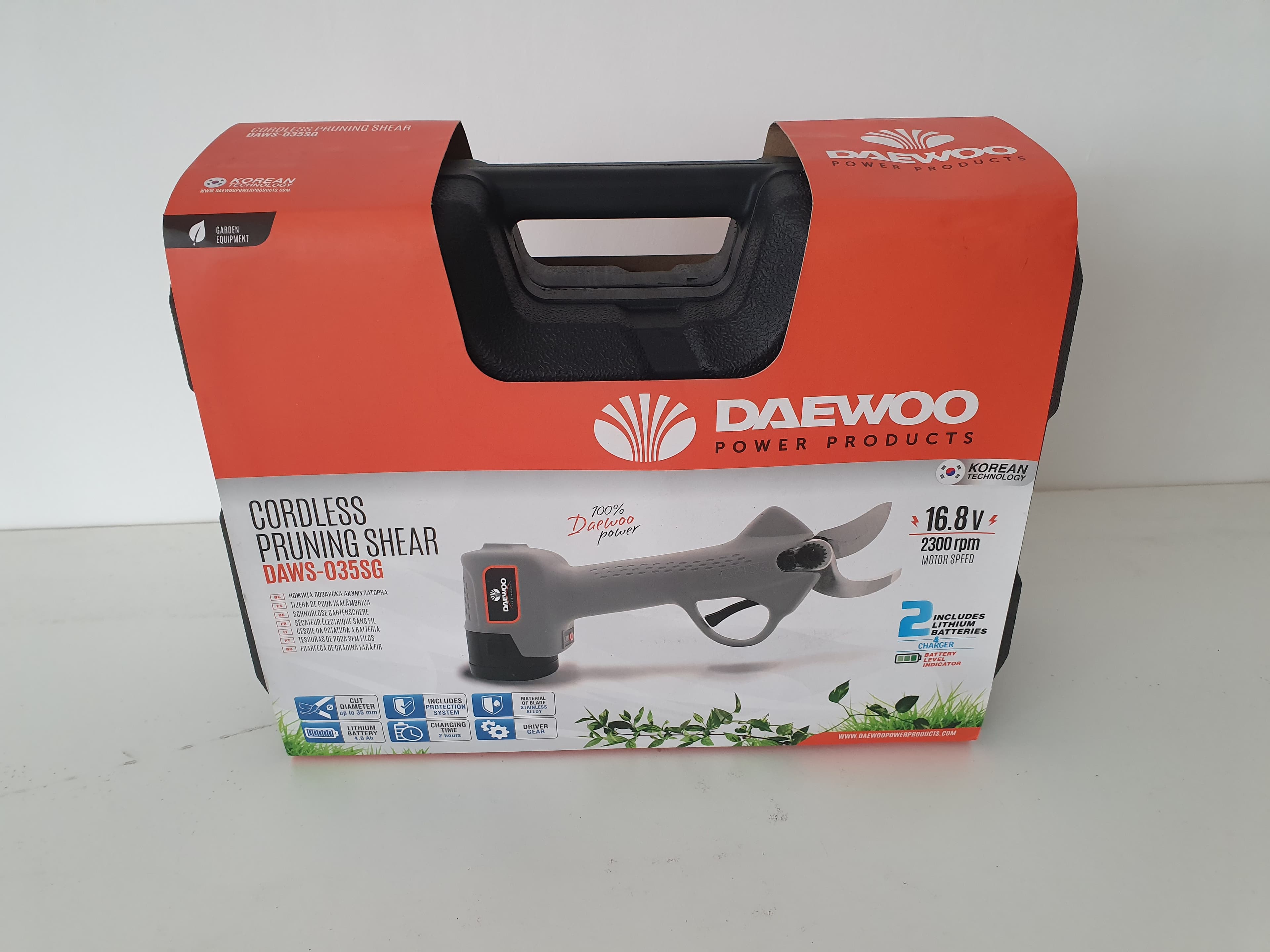 TESOURA A BATERIA DAEWOO — imagem 4