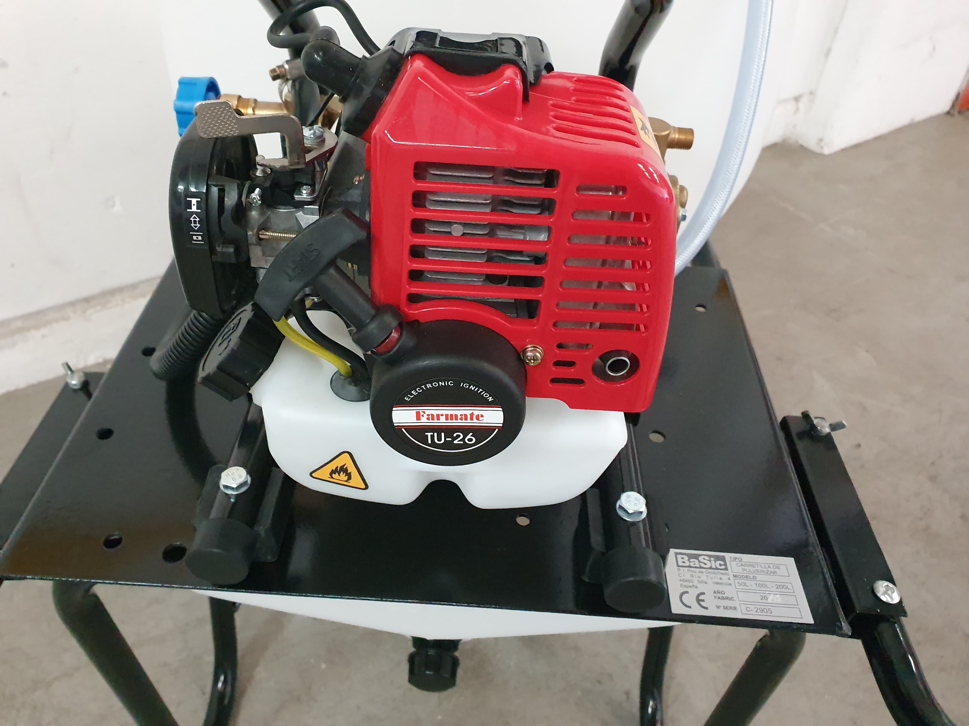 CARRINHO PULVERIZADOR BASIC — imagen 4