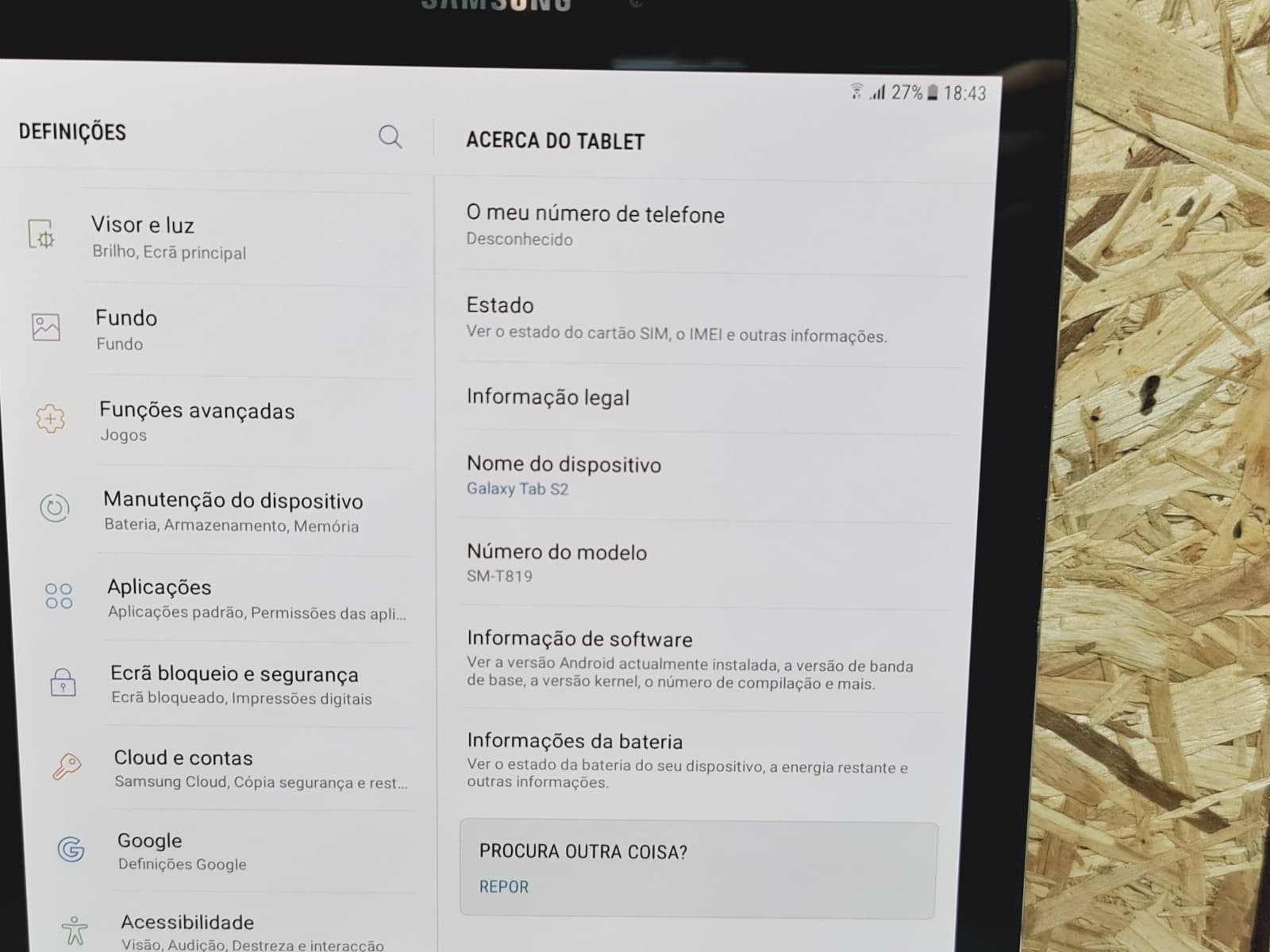 Tablet Samsung Galaxy Tab S2 — imagen 13
