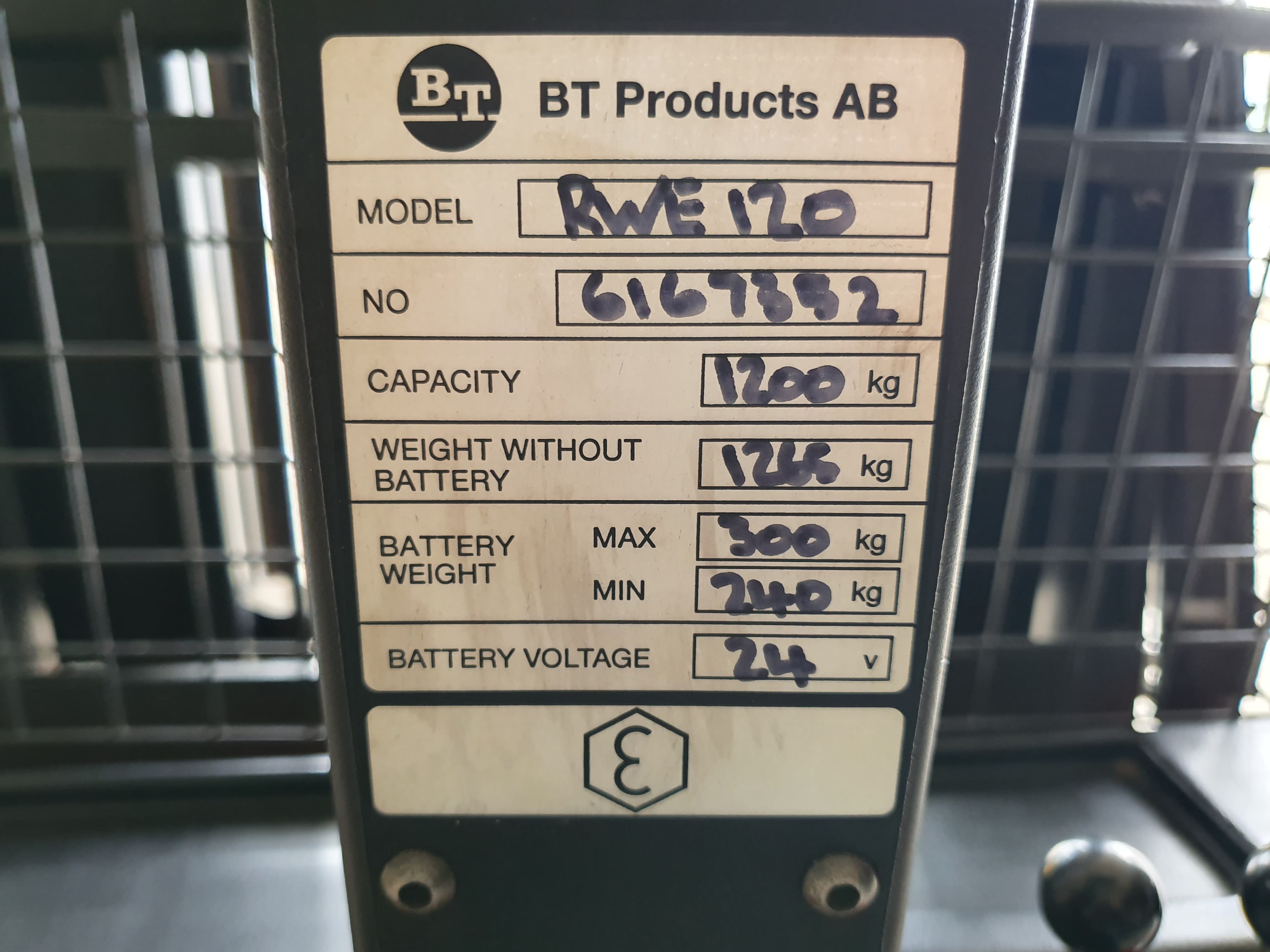 Stacker Retrátil BT RWE 120 — imagem 11