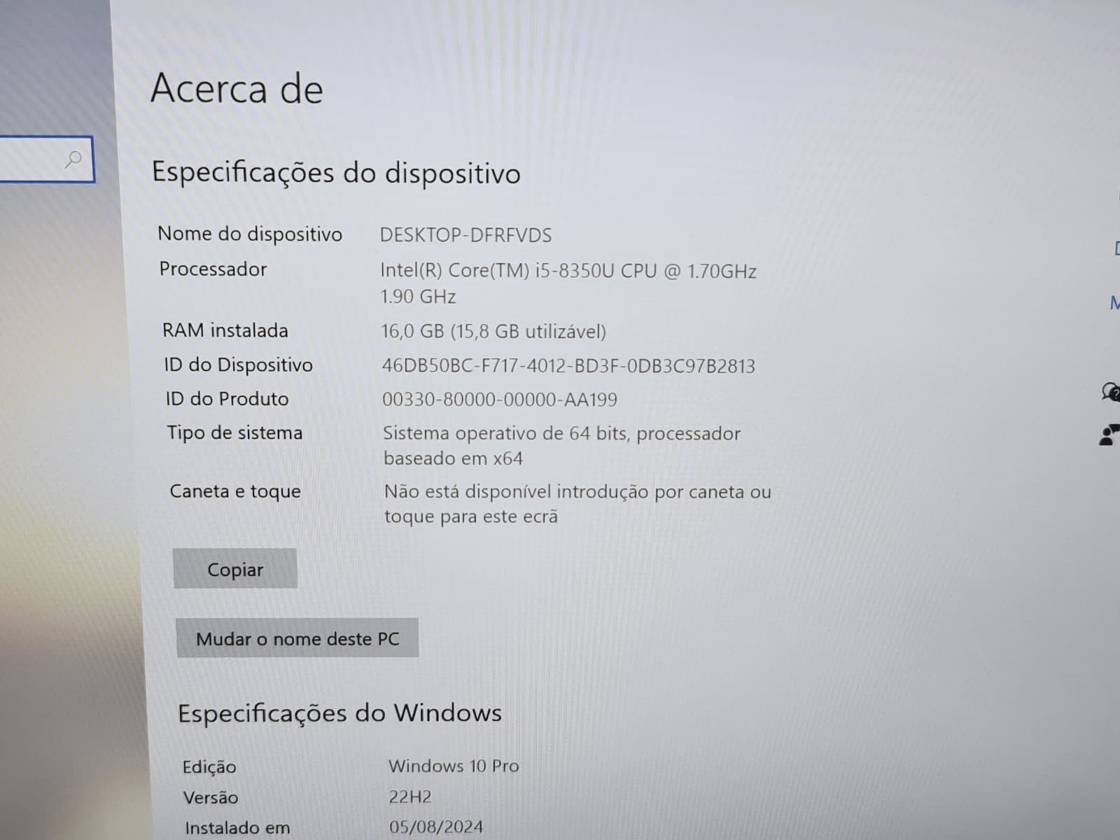 Portátil Lenovo ThinkPad X1 Carbon de 6ª Geração — imagen 15
