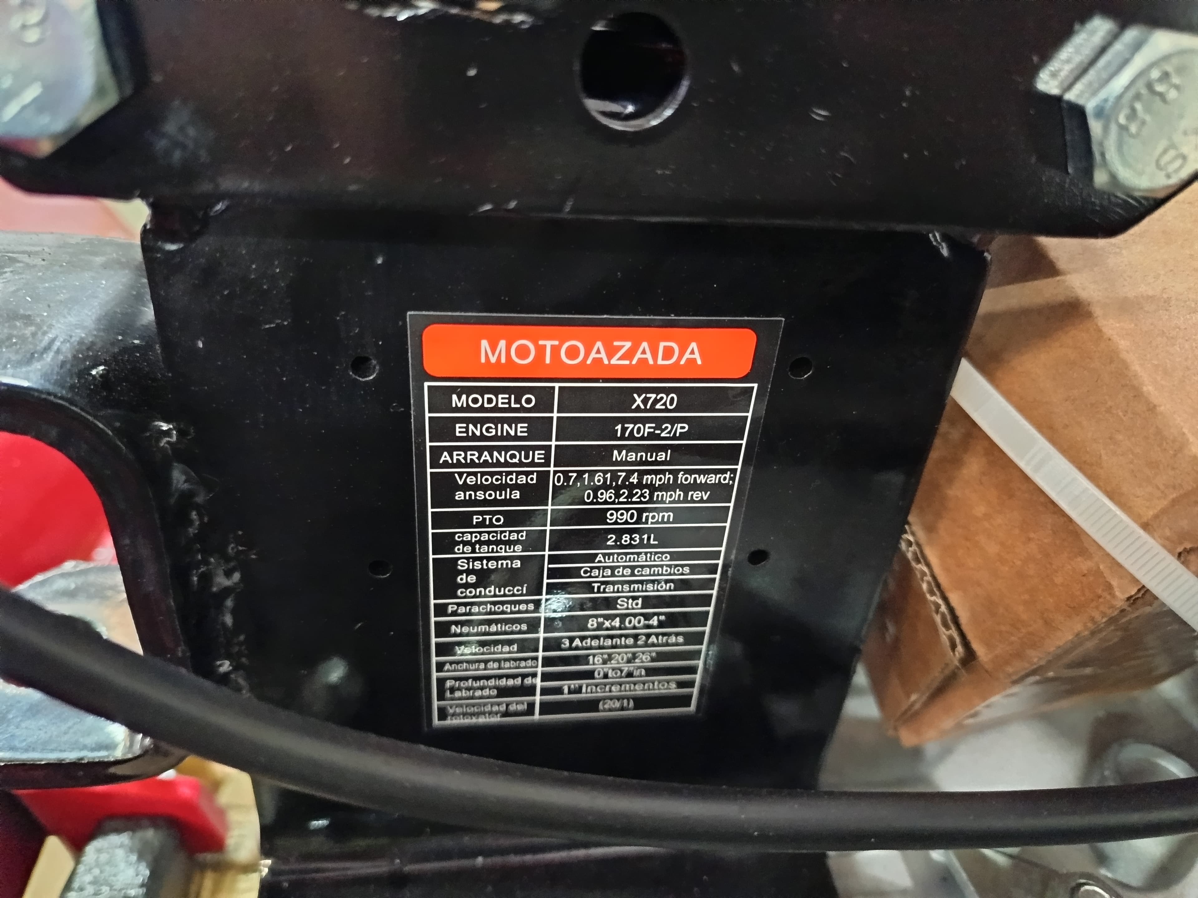 Motocultivateur BA-720 — image 6
