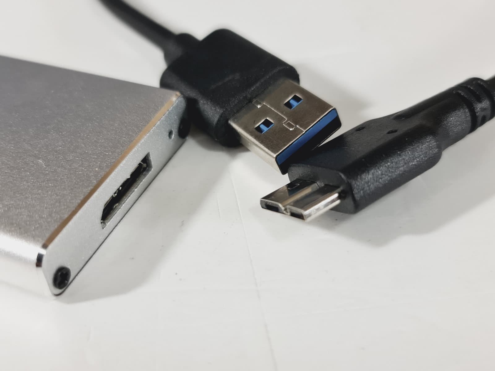 Adaptador Conversor Com Disco 128GB M.2 — imagem 2