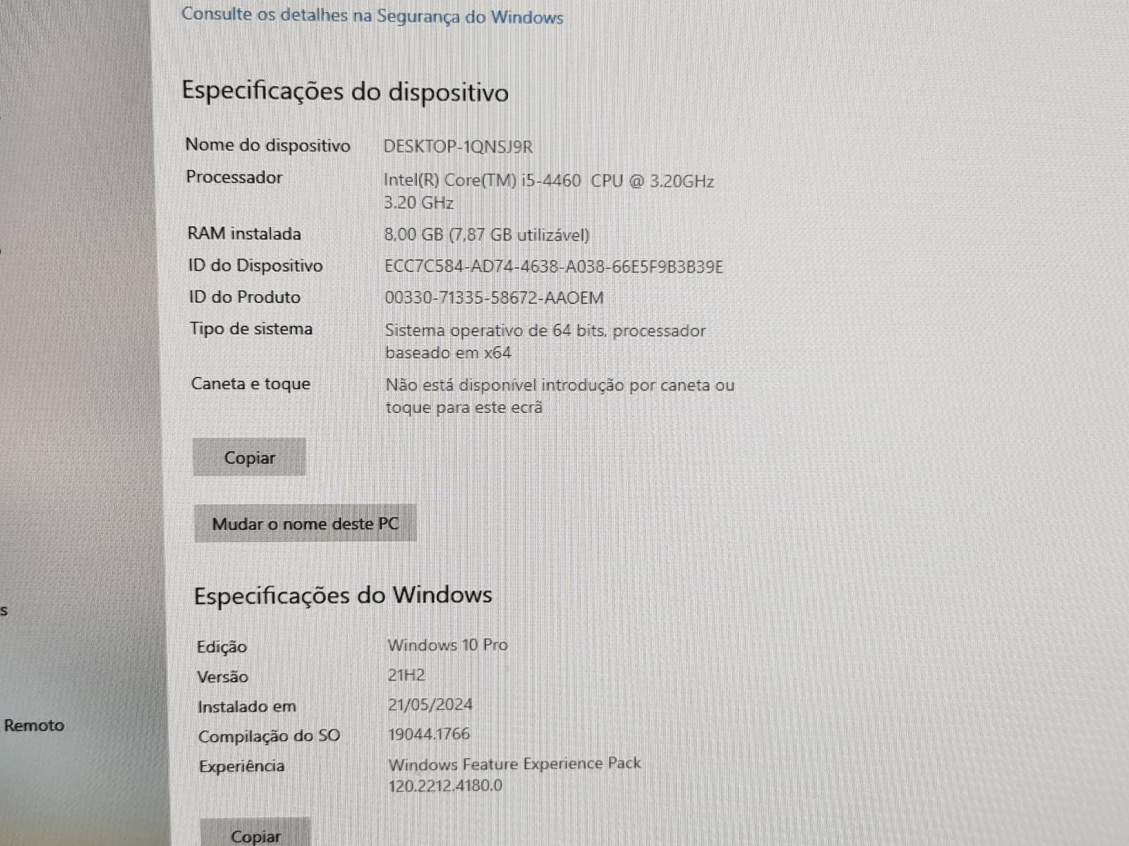 Conjunto de computador com processador Intel Core i5-4460 — imagen 12
