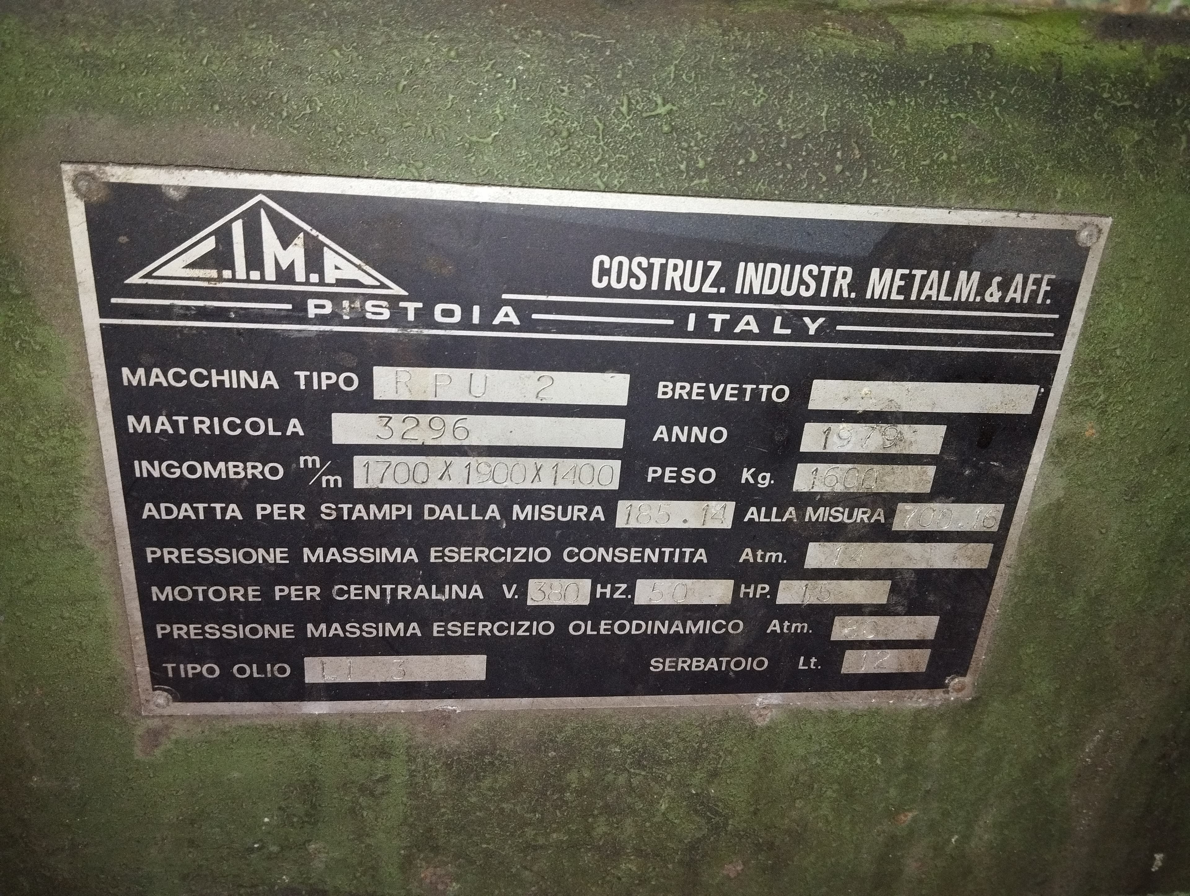 Prensa de Vulcanização de Pneus — image 3