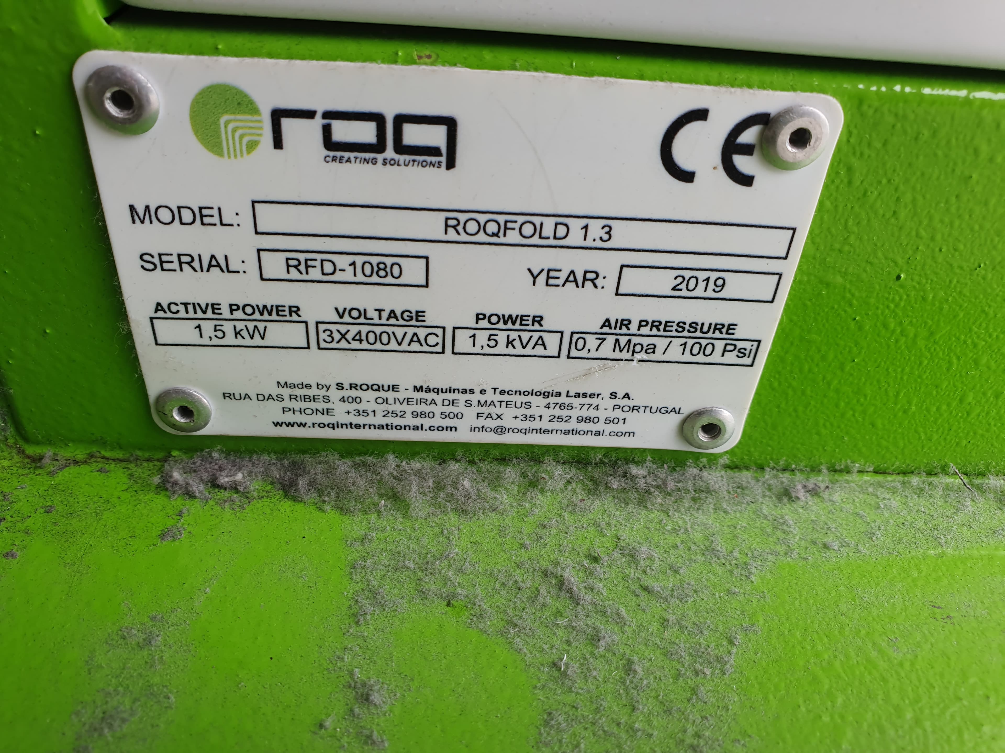 Máquina Automática Dobrar Têxtil RoqStack — imagem 10