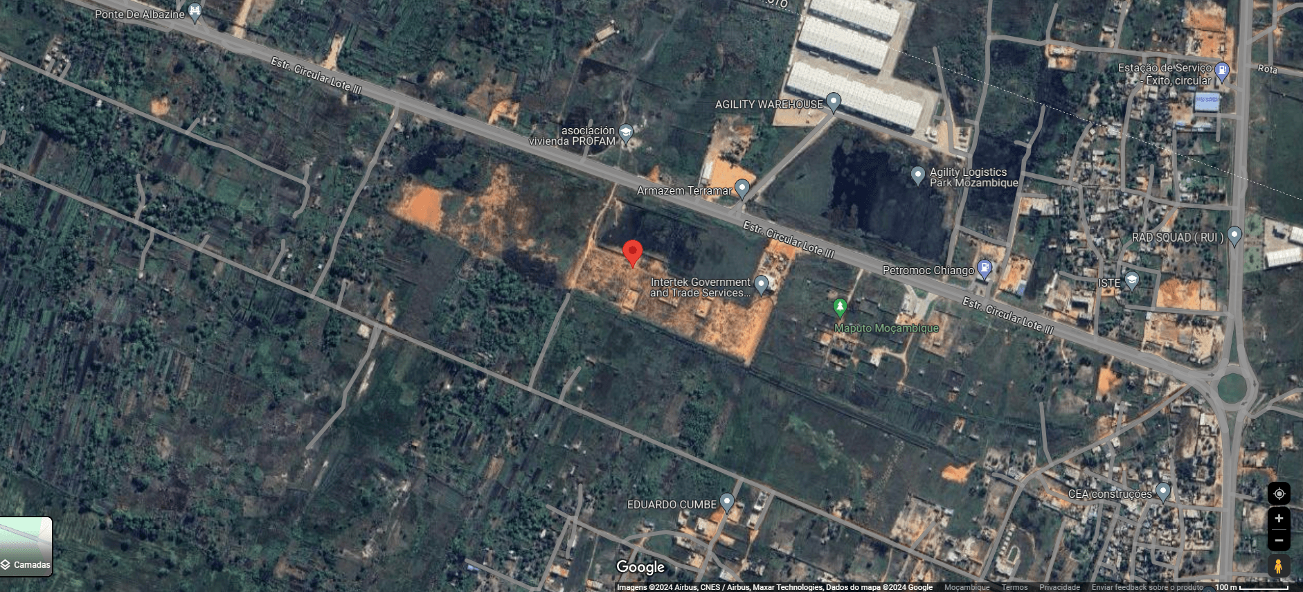 Infraestruturas em Terreno na Zona de Expansão do Bairro Albazine — image 1