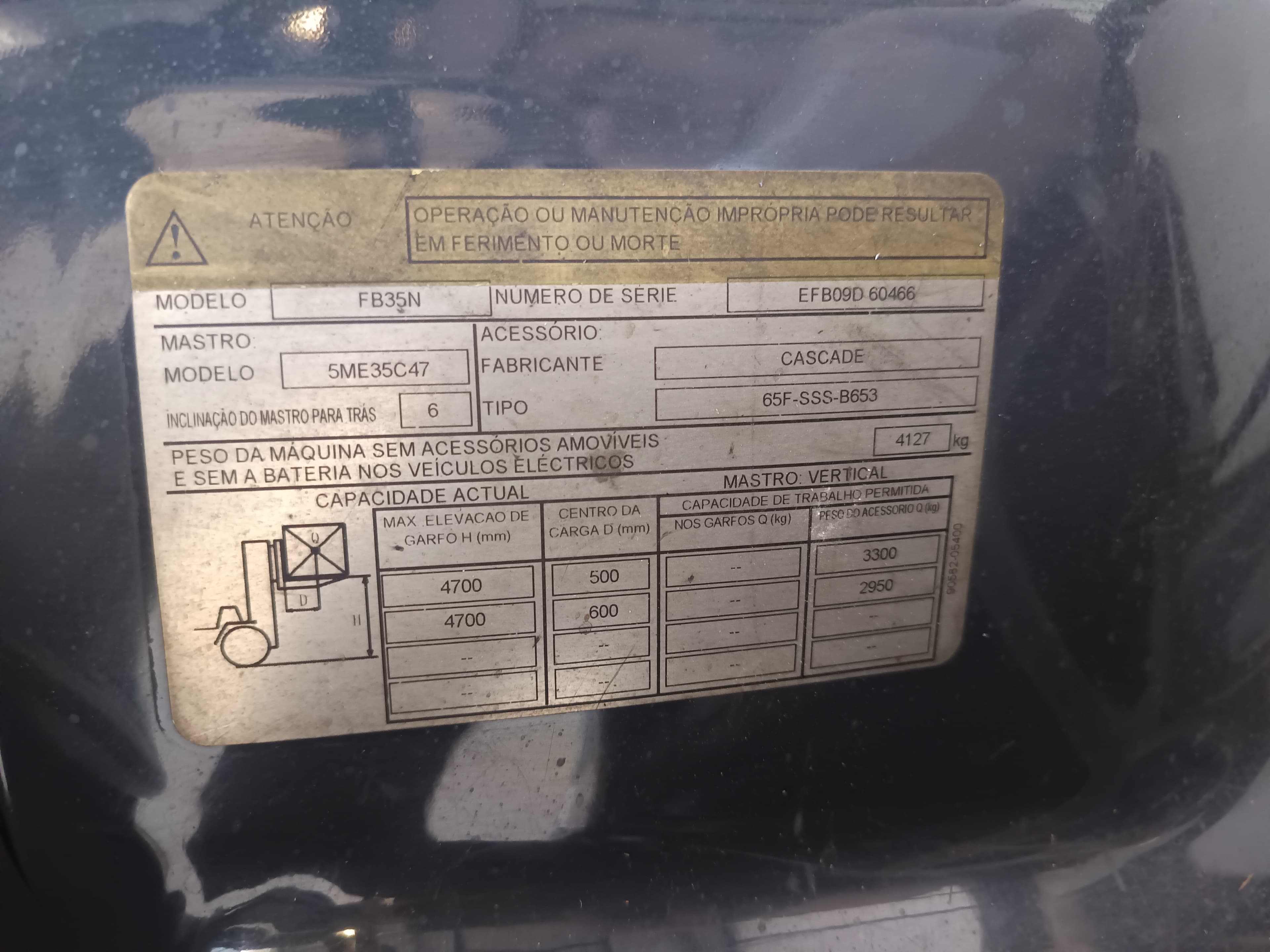 Empilhador Mitsubishi — imagen 16